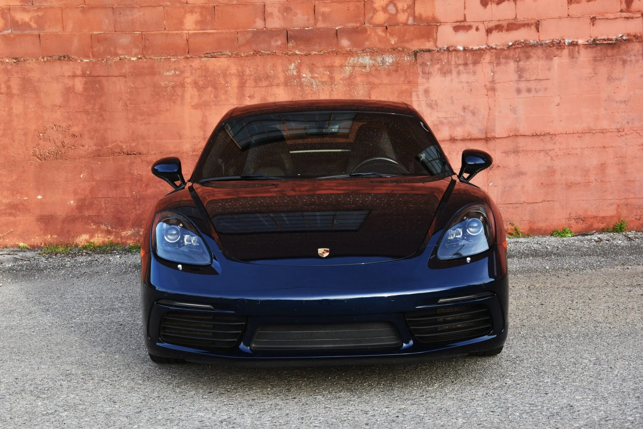 2018 Porsche 718 Cayman S in Night Blue Metallic