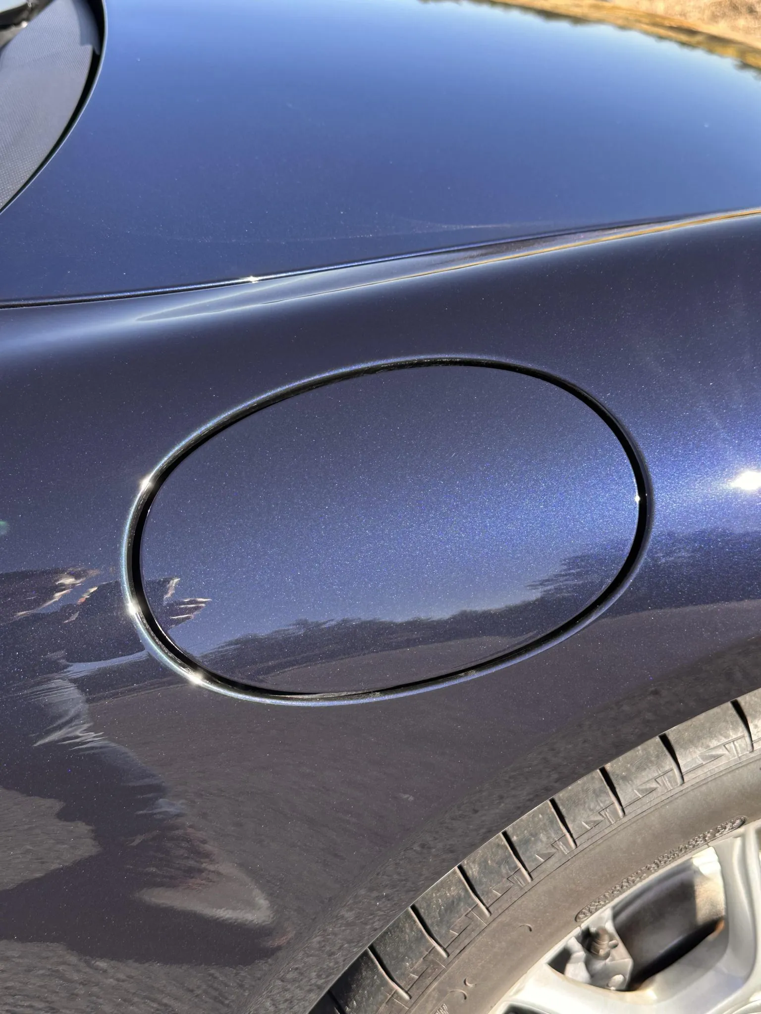 2008 Porsche Boxster in Midnight Blue Metallic