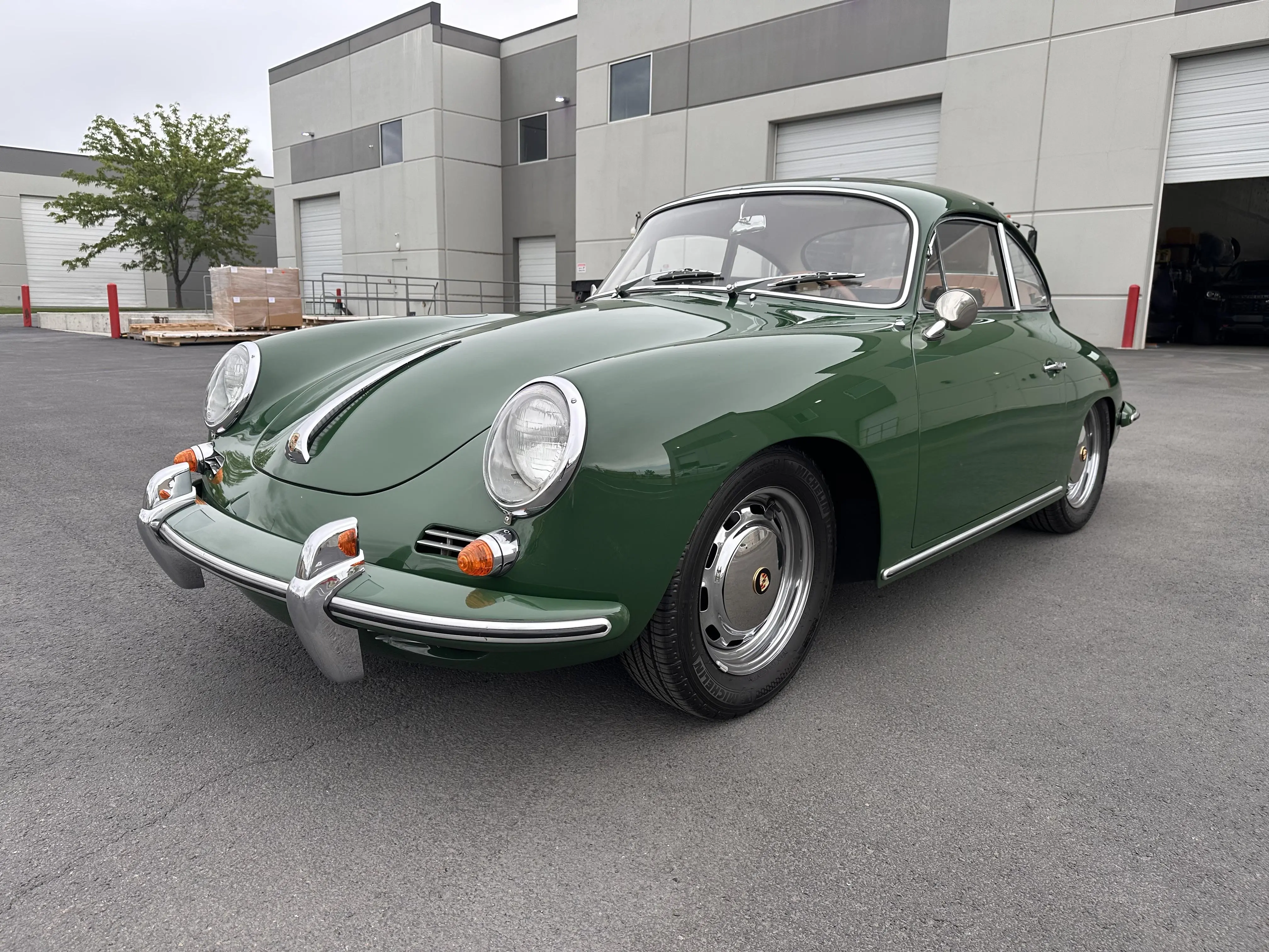 1965 Porsche 356SC Coupe in Irish Green