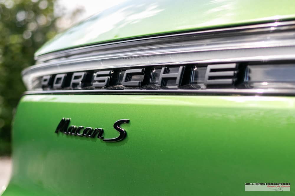 2020 Porsche Macan S in Mamba Green Metallic
