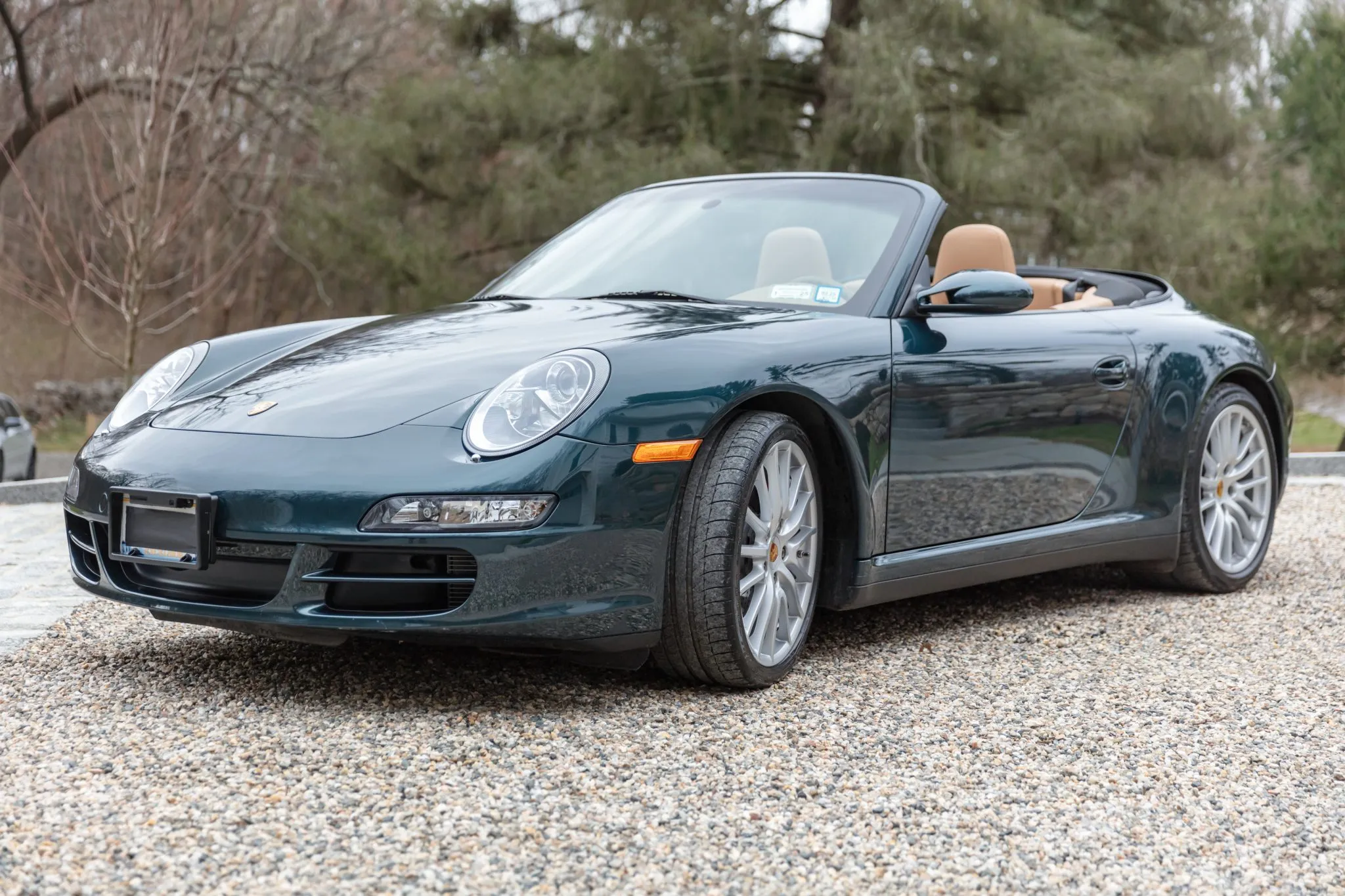 2006 Porsche 911 Carrera 4S Cabriolet in Dark Teal Metallic