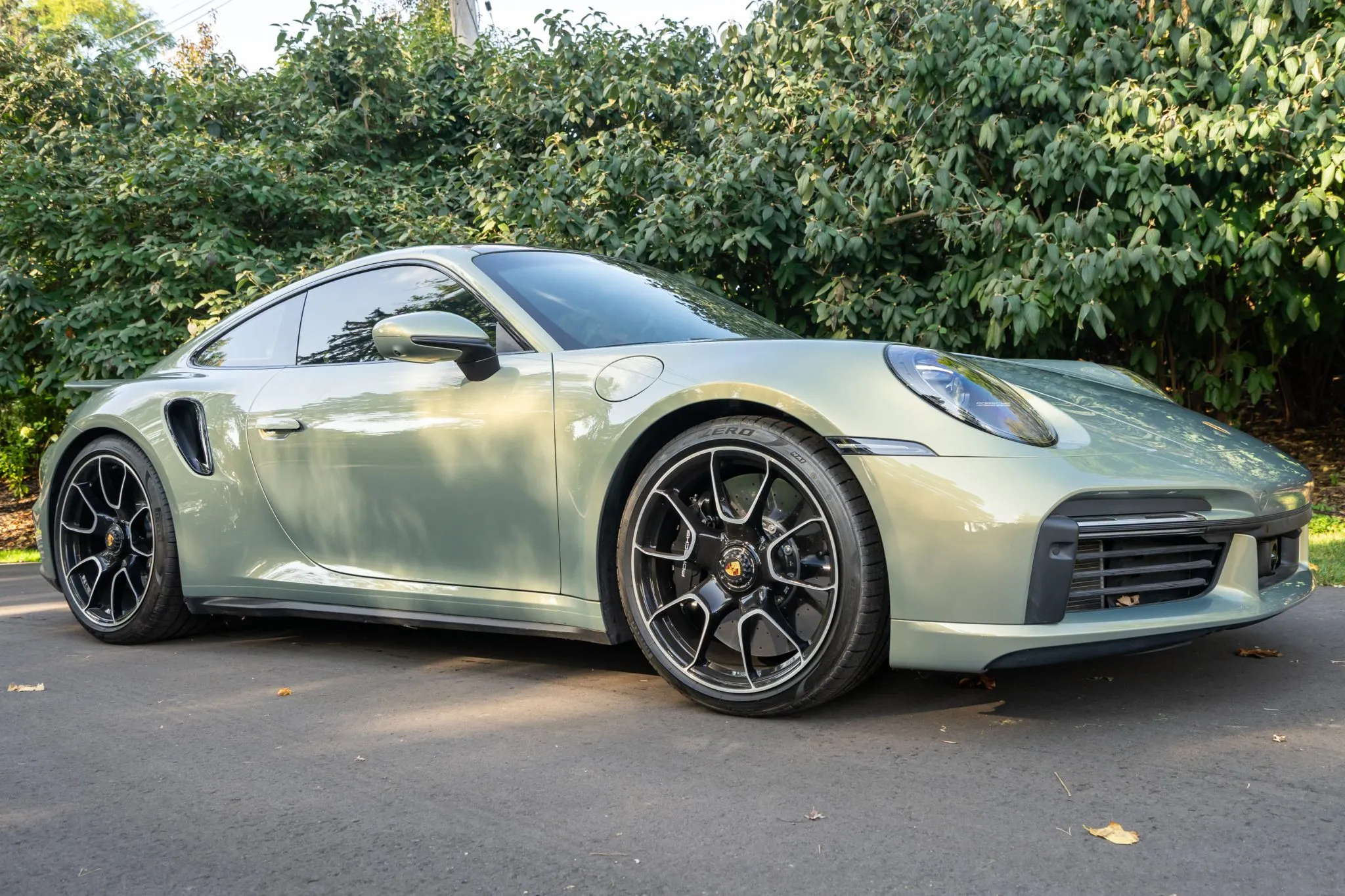 2021 Porsche 911 Turbo S Coupe In Urban Bamboo ChromaFlair