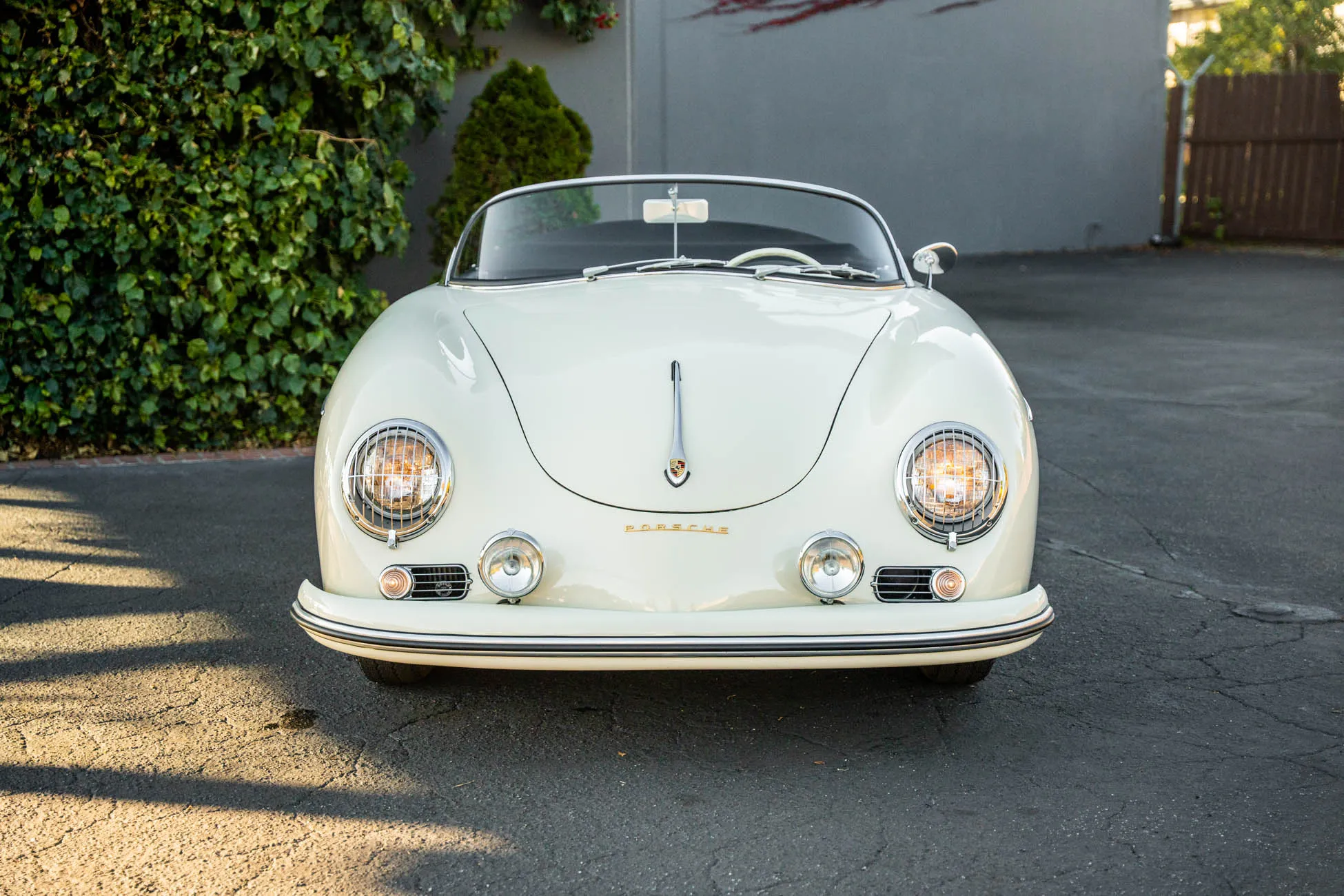 1955 Porsche 356 Pre-A Speedster in Ivory