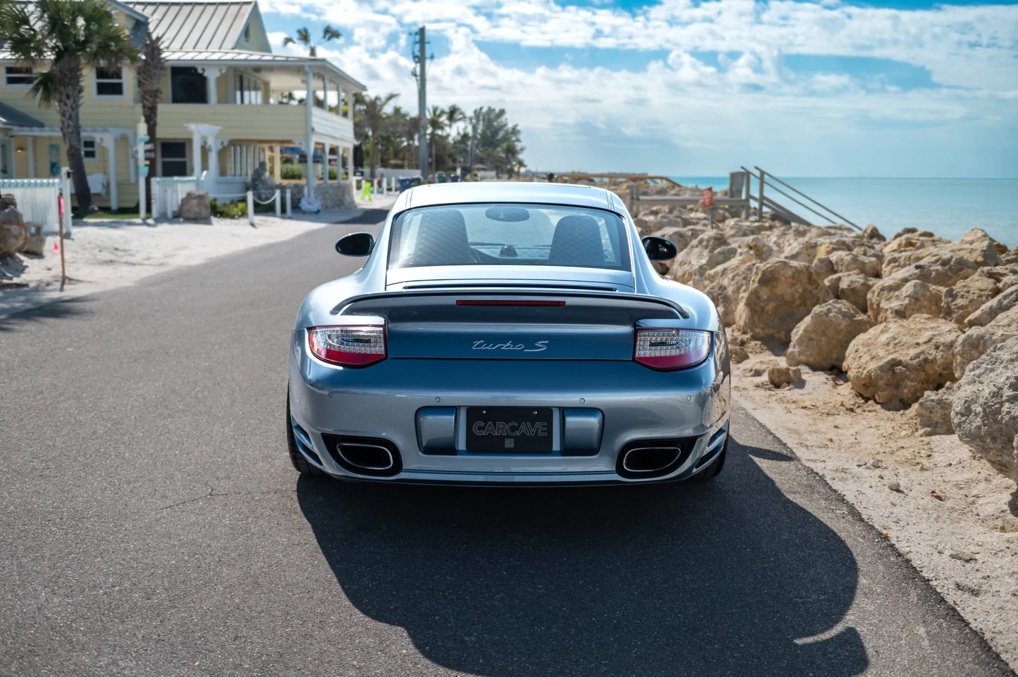 2011 Porsche 911 Turbo S Coupe in Ice Blue Metallic