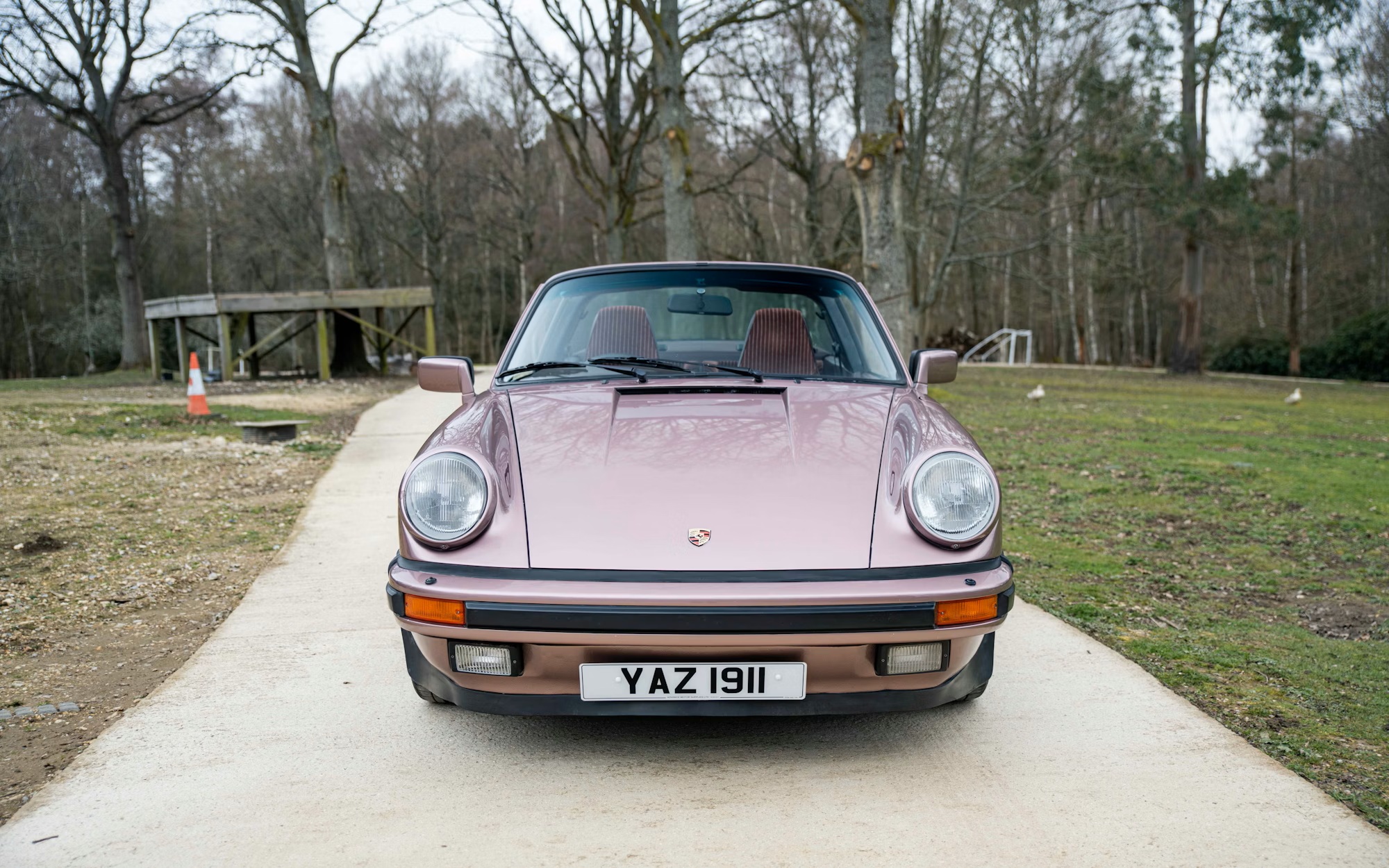 1987 Porsche 911 Carrera 3.2 Sport Targa in Cassis Red Metallic