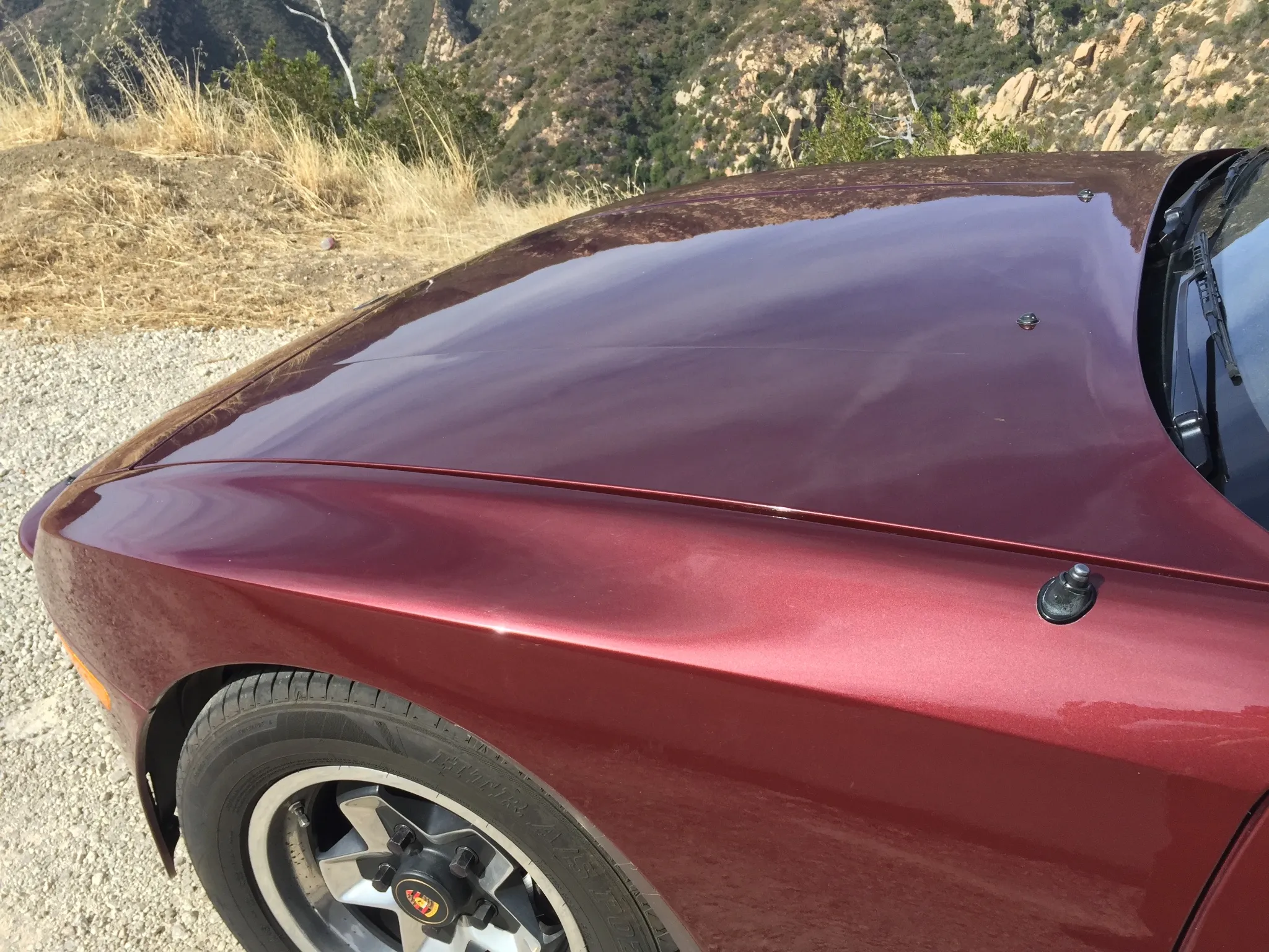 1984 Porsche 944 in Ruby Red Metallic