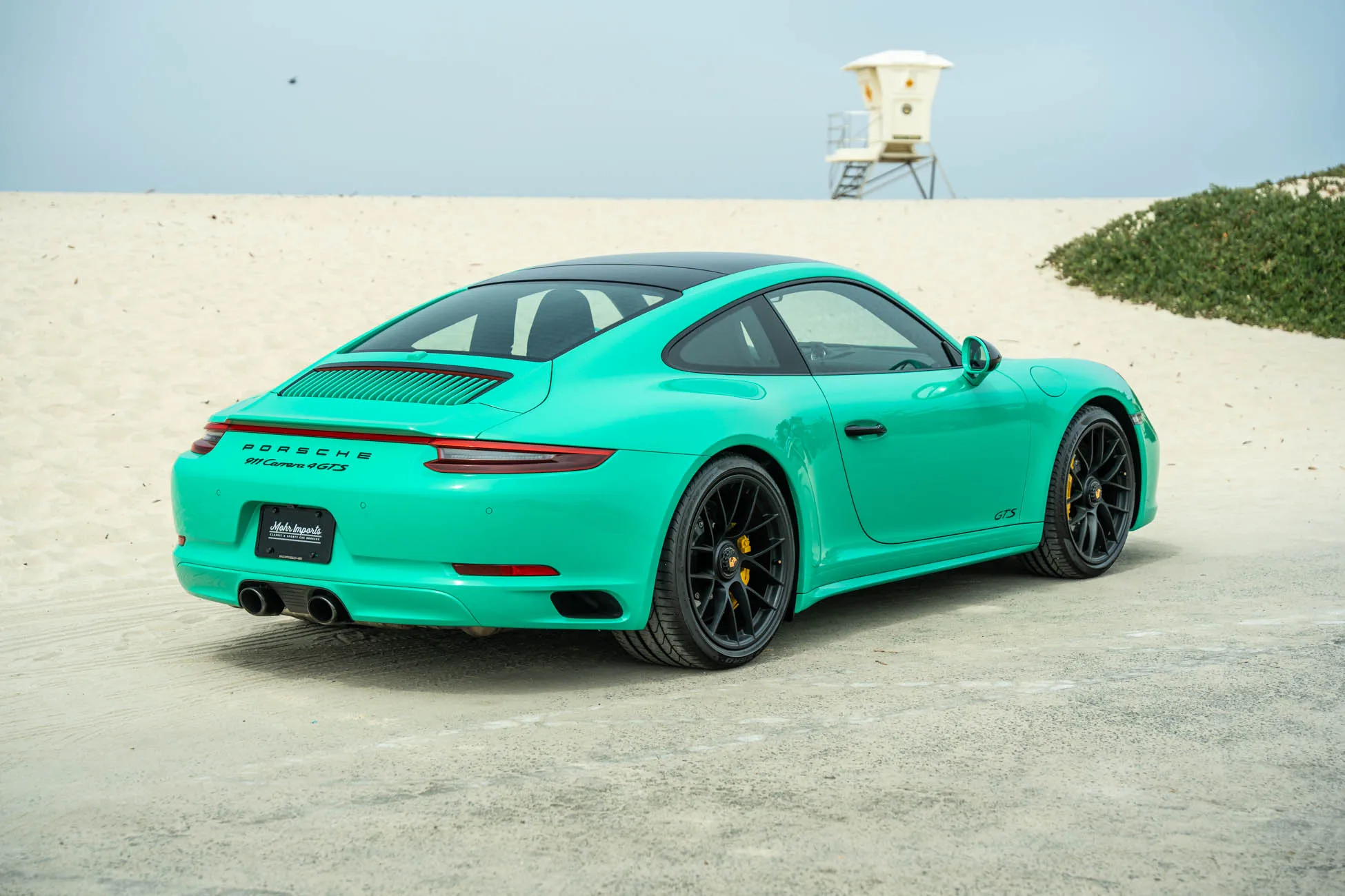 2019 Porsche 911 Carrera 4 GTS Coupe in Jade Green Metallic