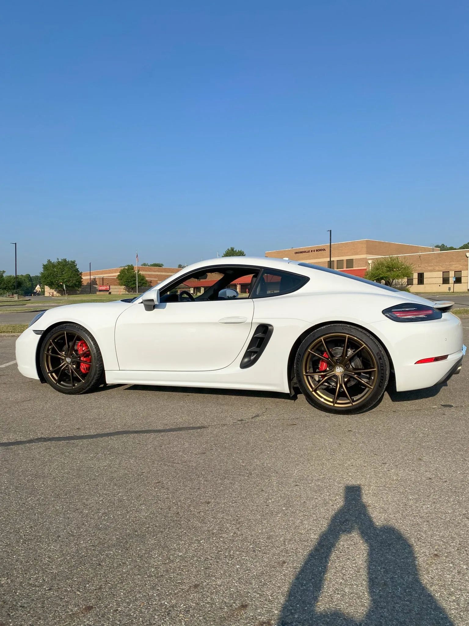2018 Porsche 718 Cayman S in Pure White