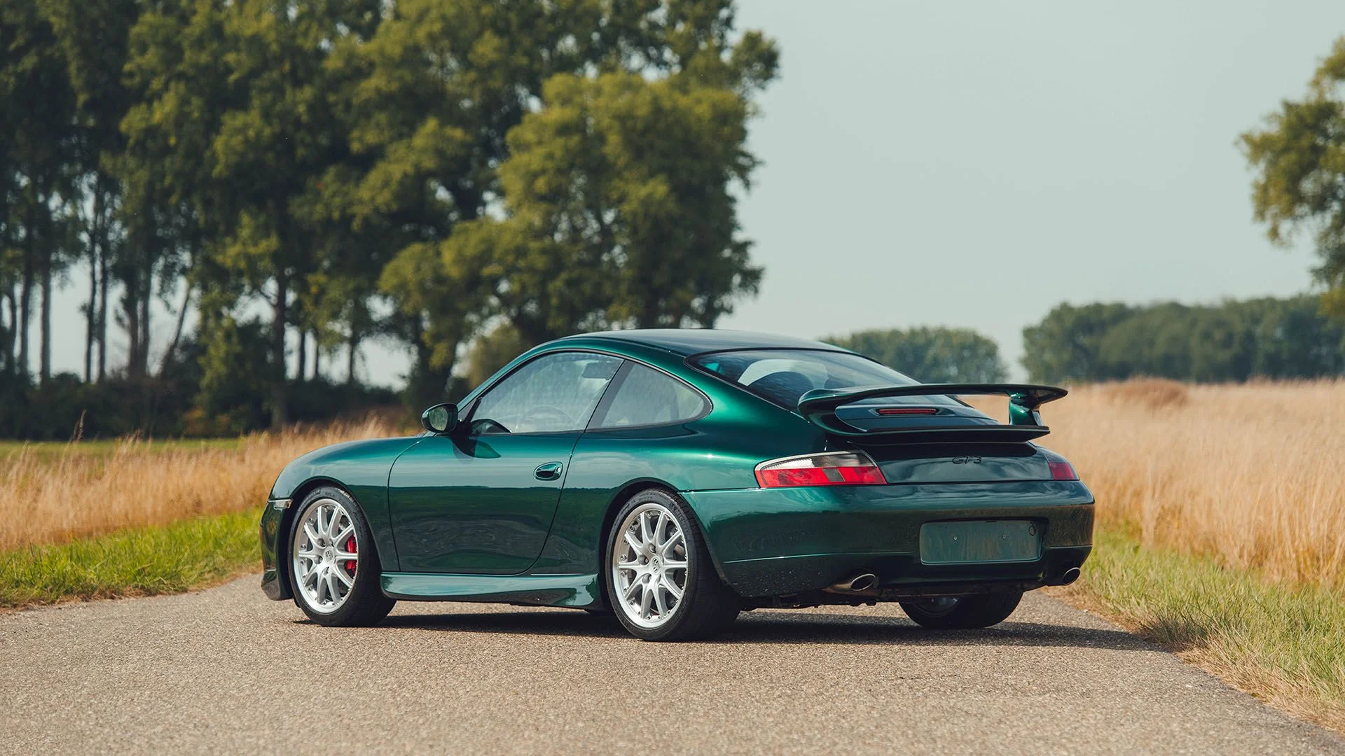 2001 Porsche 911 GT3 in Rainforest (Jungle) Green Metallic