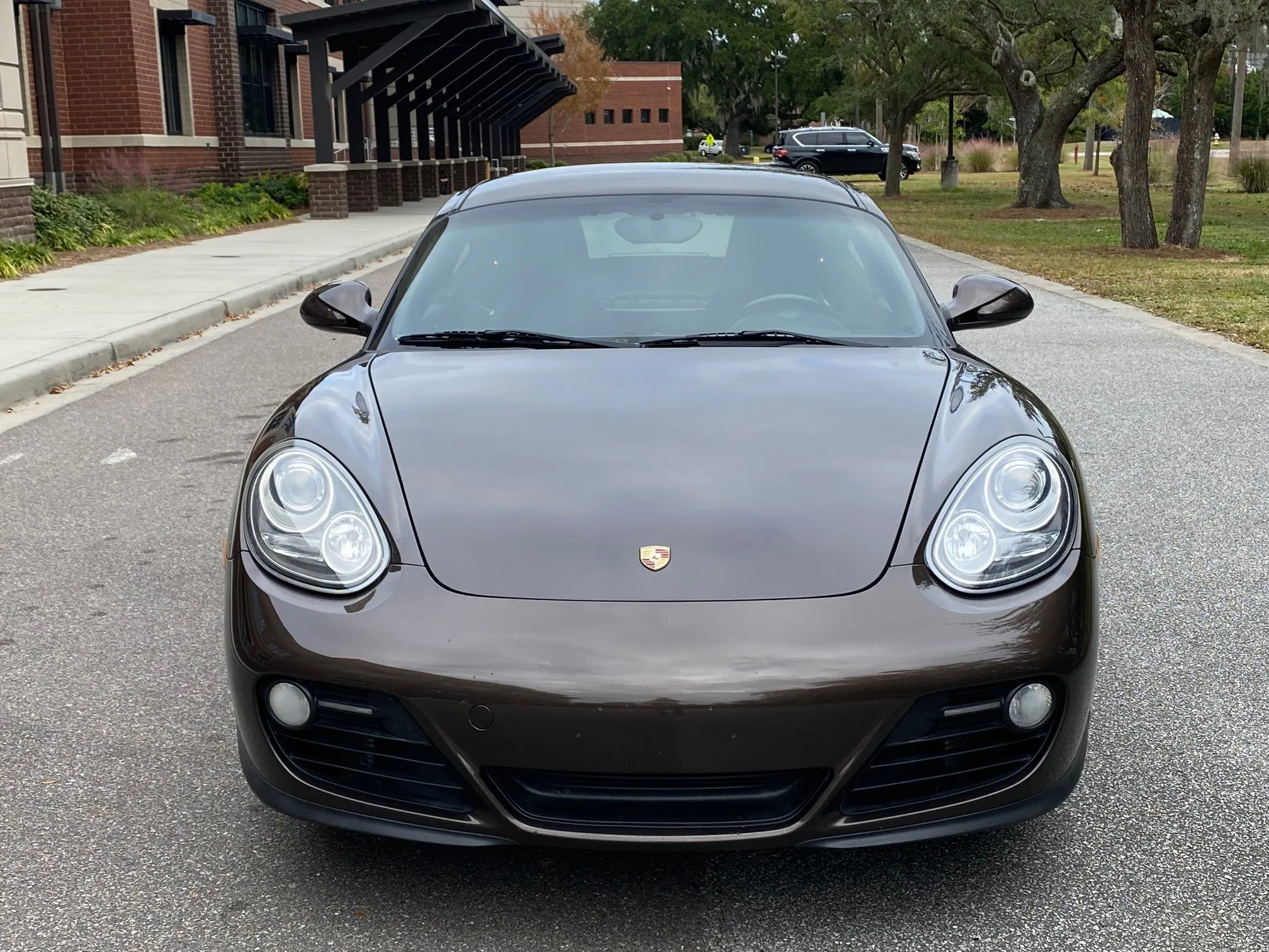 2010 Porsche Cayman in Macadamia Metallic