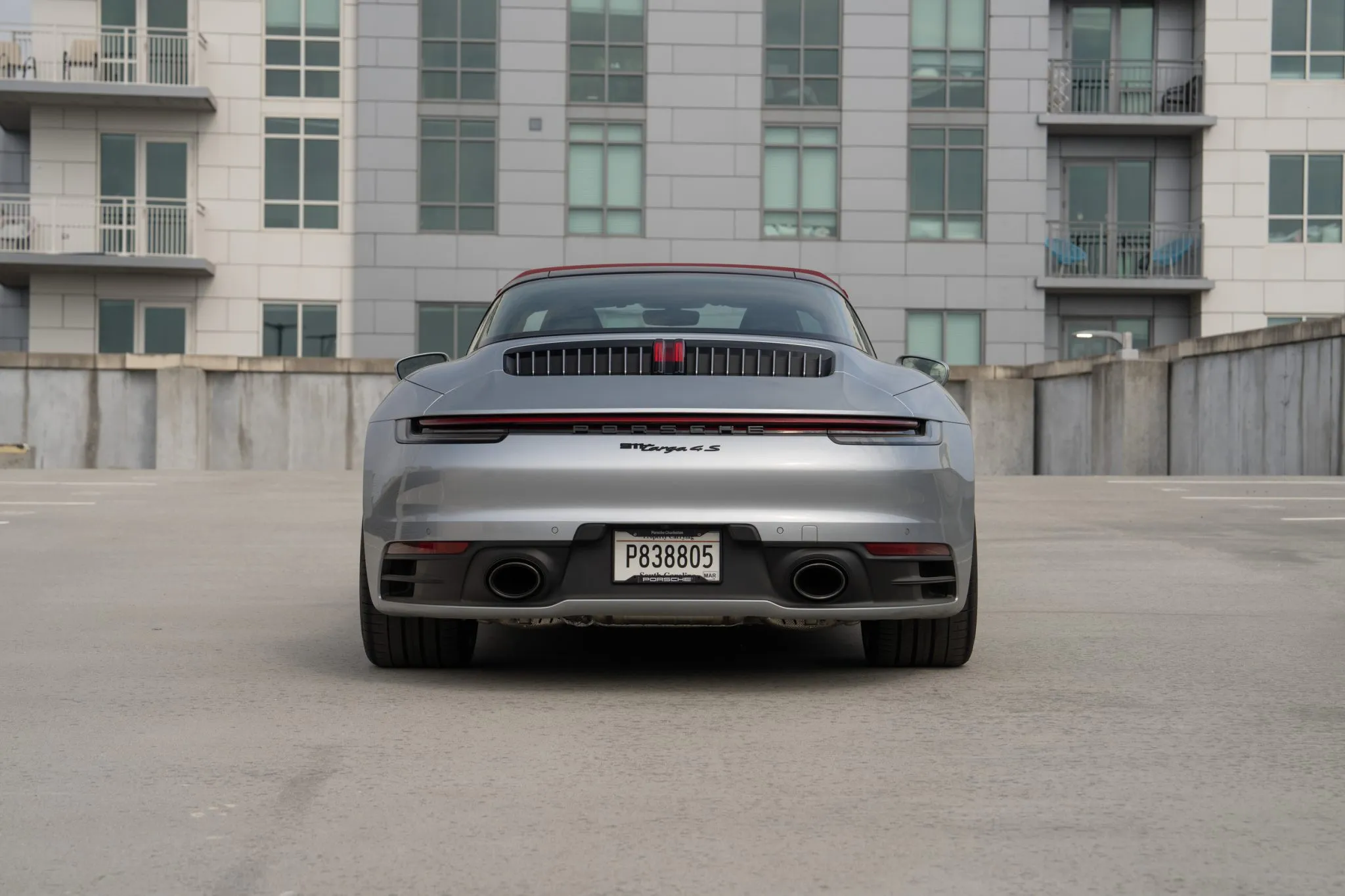 2022 Porsche 911 Targa 4S in Dolomite Silver Metallic