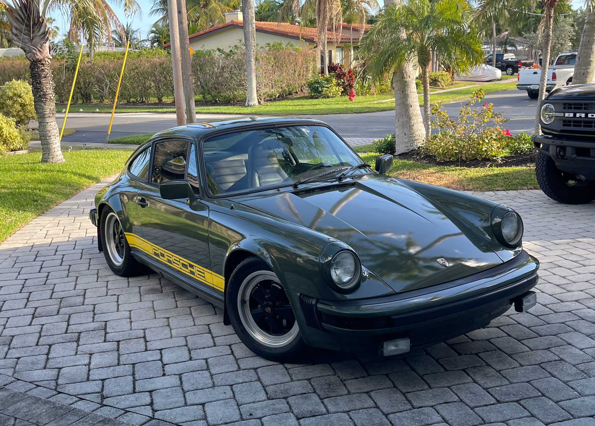 1981 Porsche 911SC Coupe in Black Olive