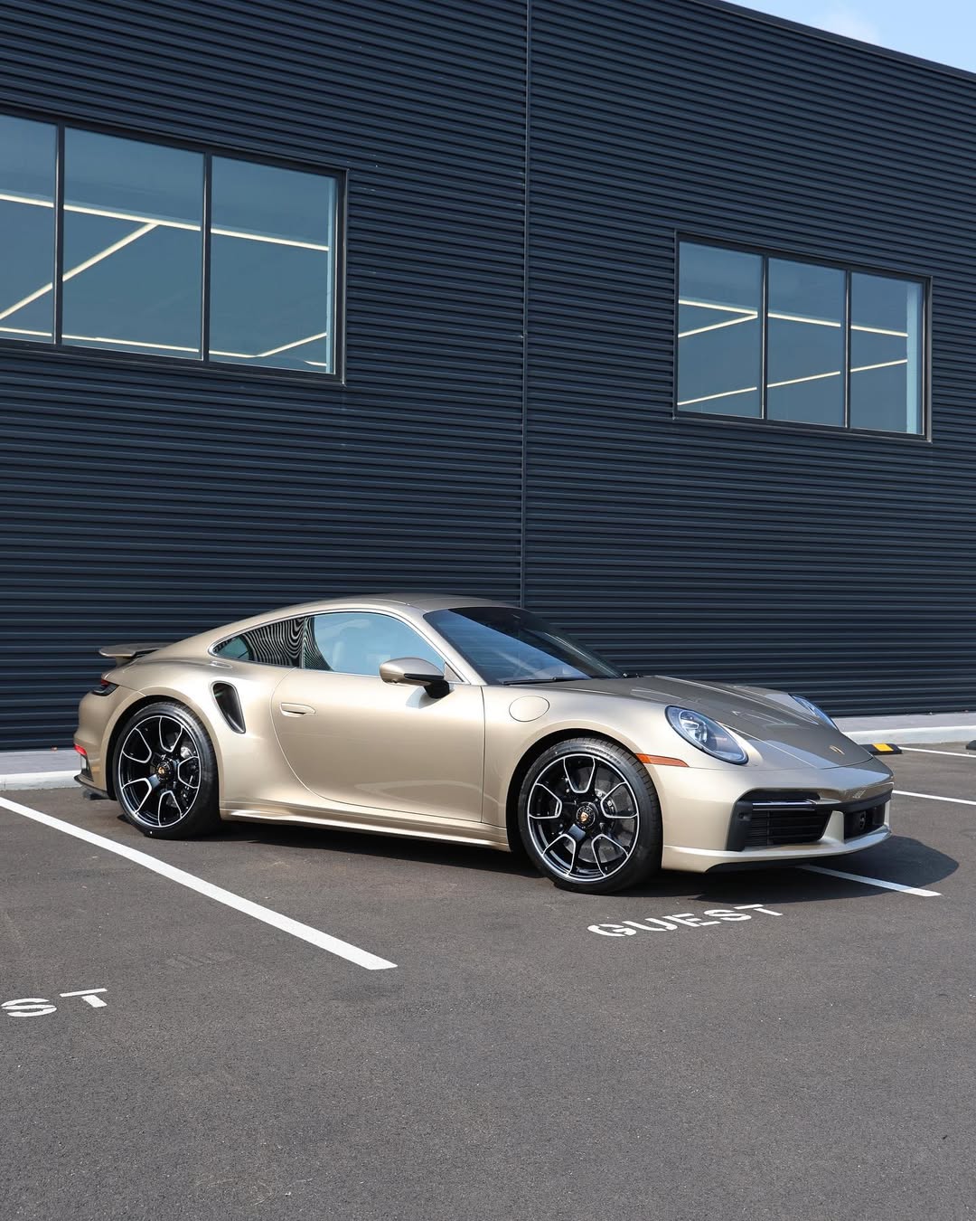 2023 Porsche 911 Turbo S in Gold Bronze Metallic