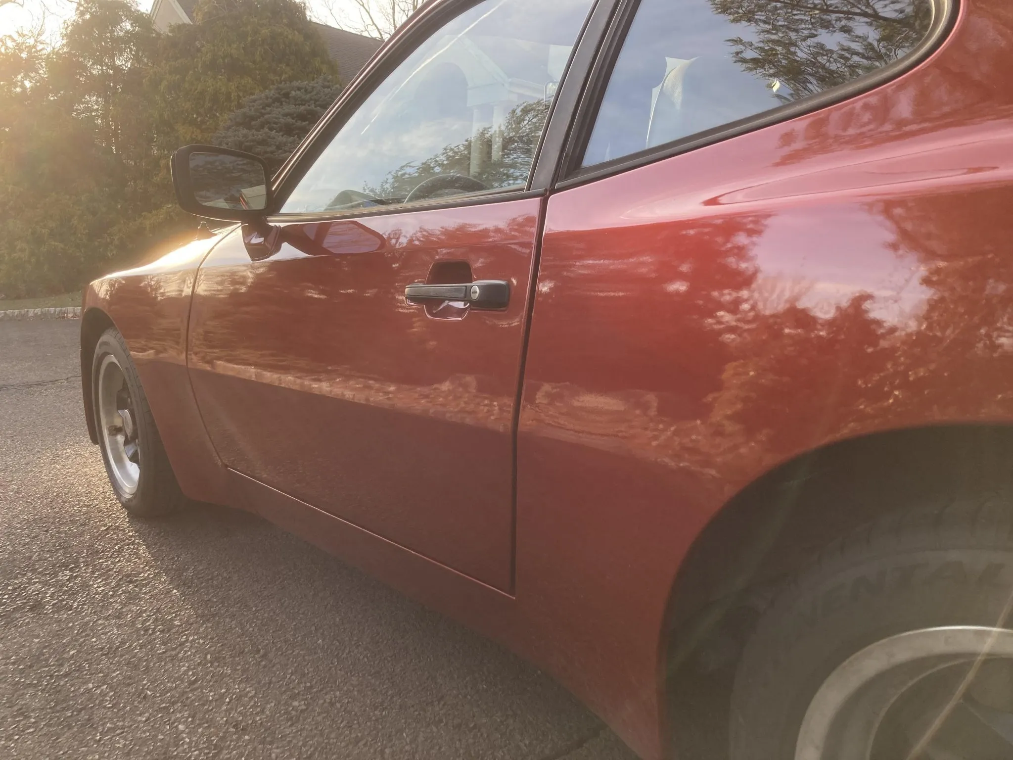 1983 Porsche 944 in Metallic Red