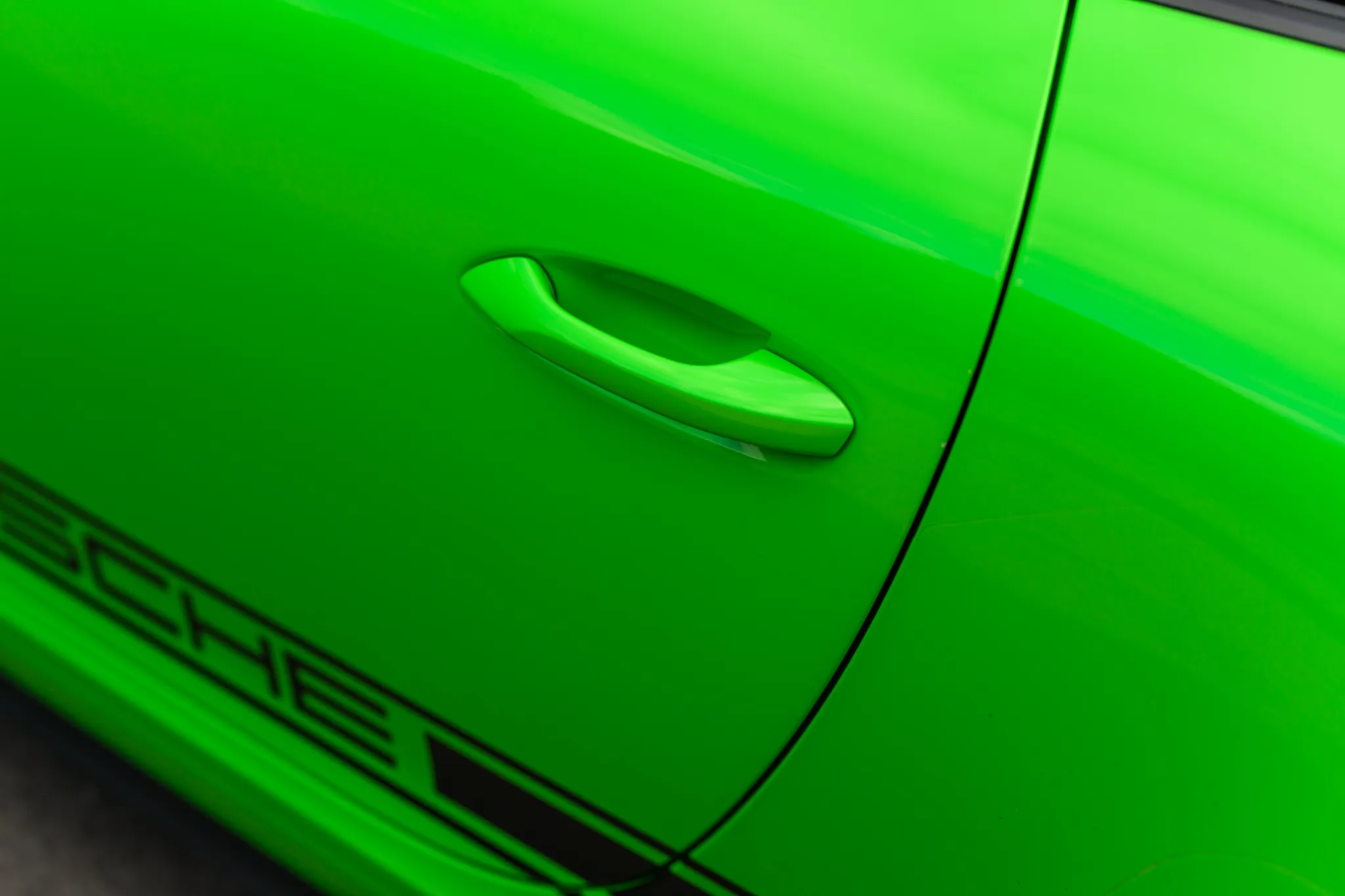 2018 Porsche 911 GT3 in Green Yellow