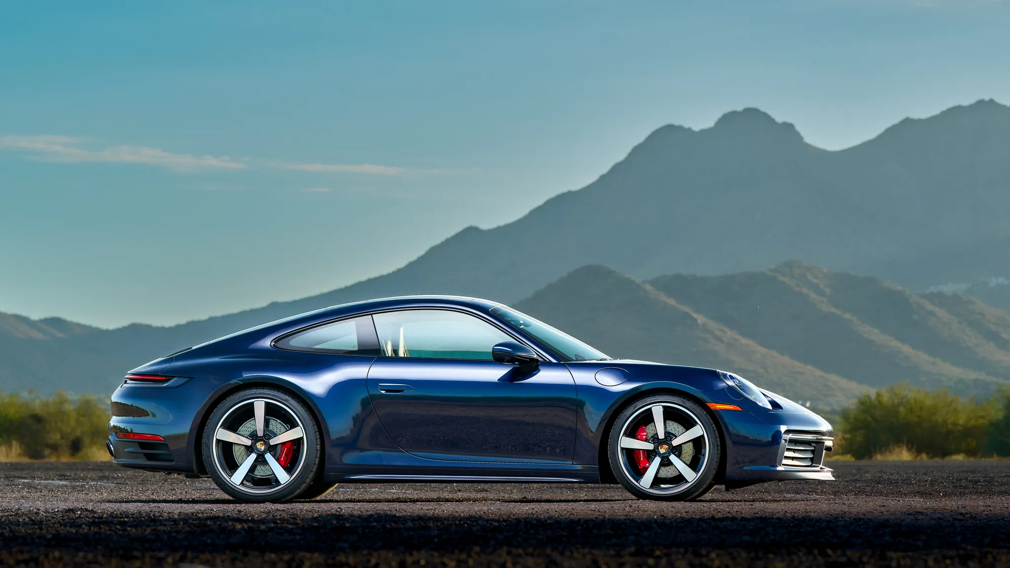 2022 Porsche 911 Carrera S Coupe in Night Blue Metallic