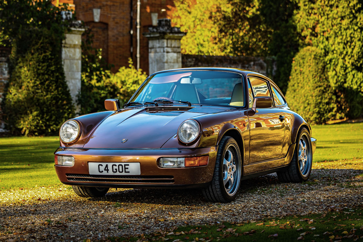 1989 Porsche 911 Carrera 4 in Cognac Brown Metallic