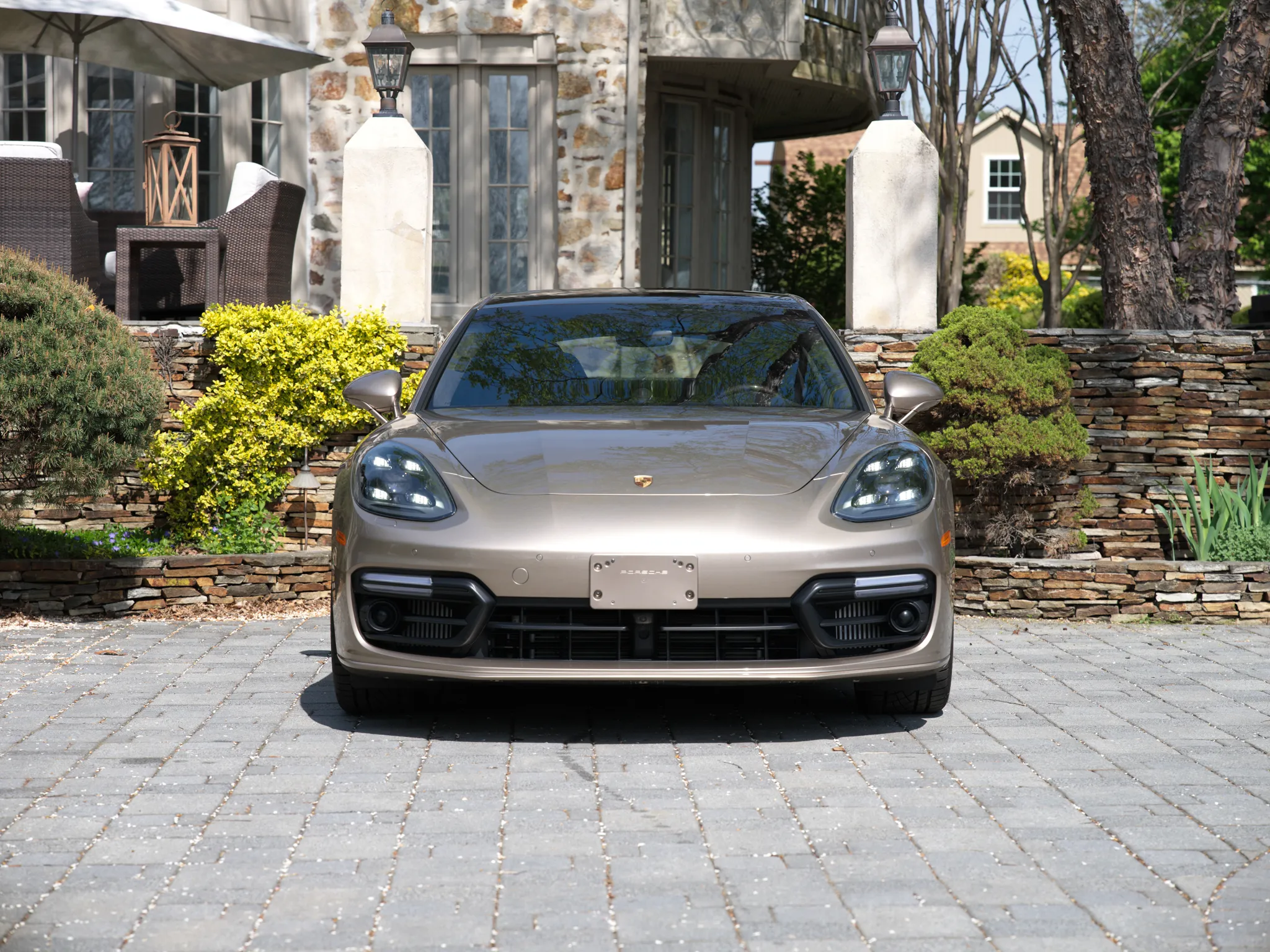 2017 Porsche Panamera Turbo in Palladium Metallic