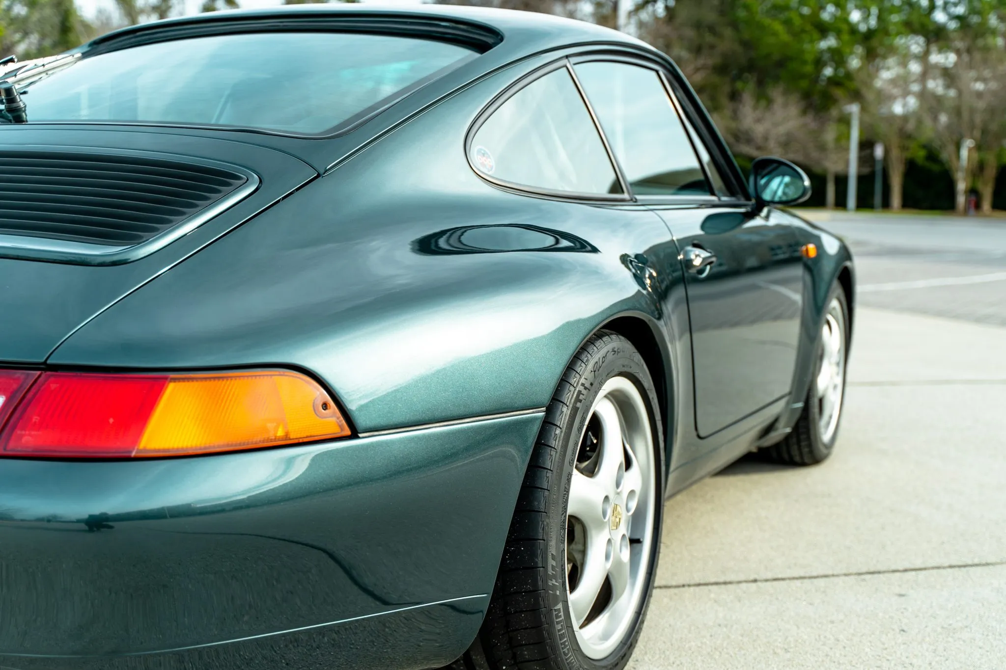 1995 Porsche 911 Carrera Coupe in Aventurine Green Metallic