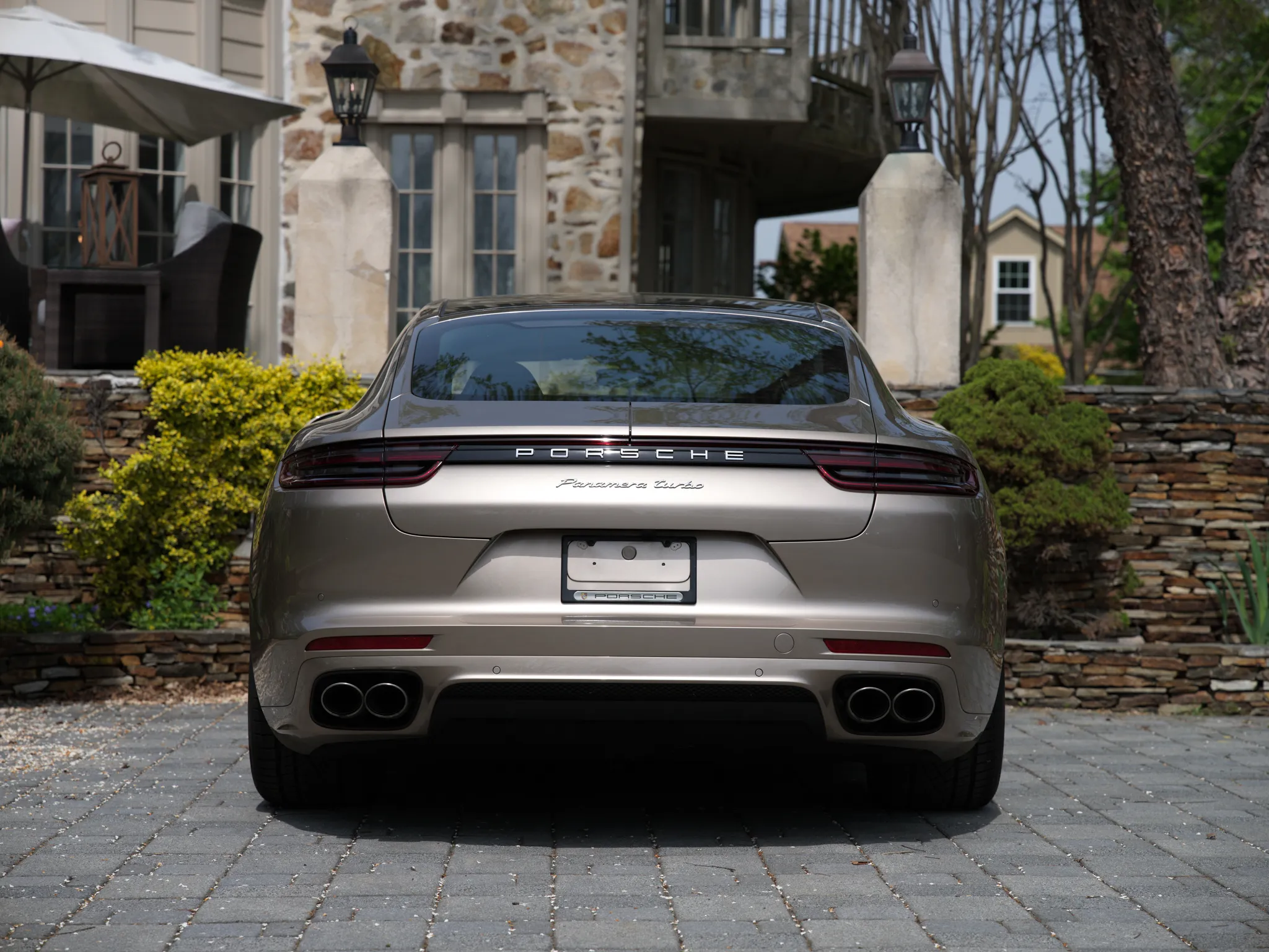 2017 Porsche Panamera Turbo in Palladium Metallic