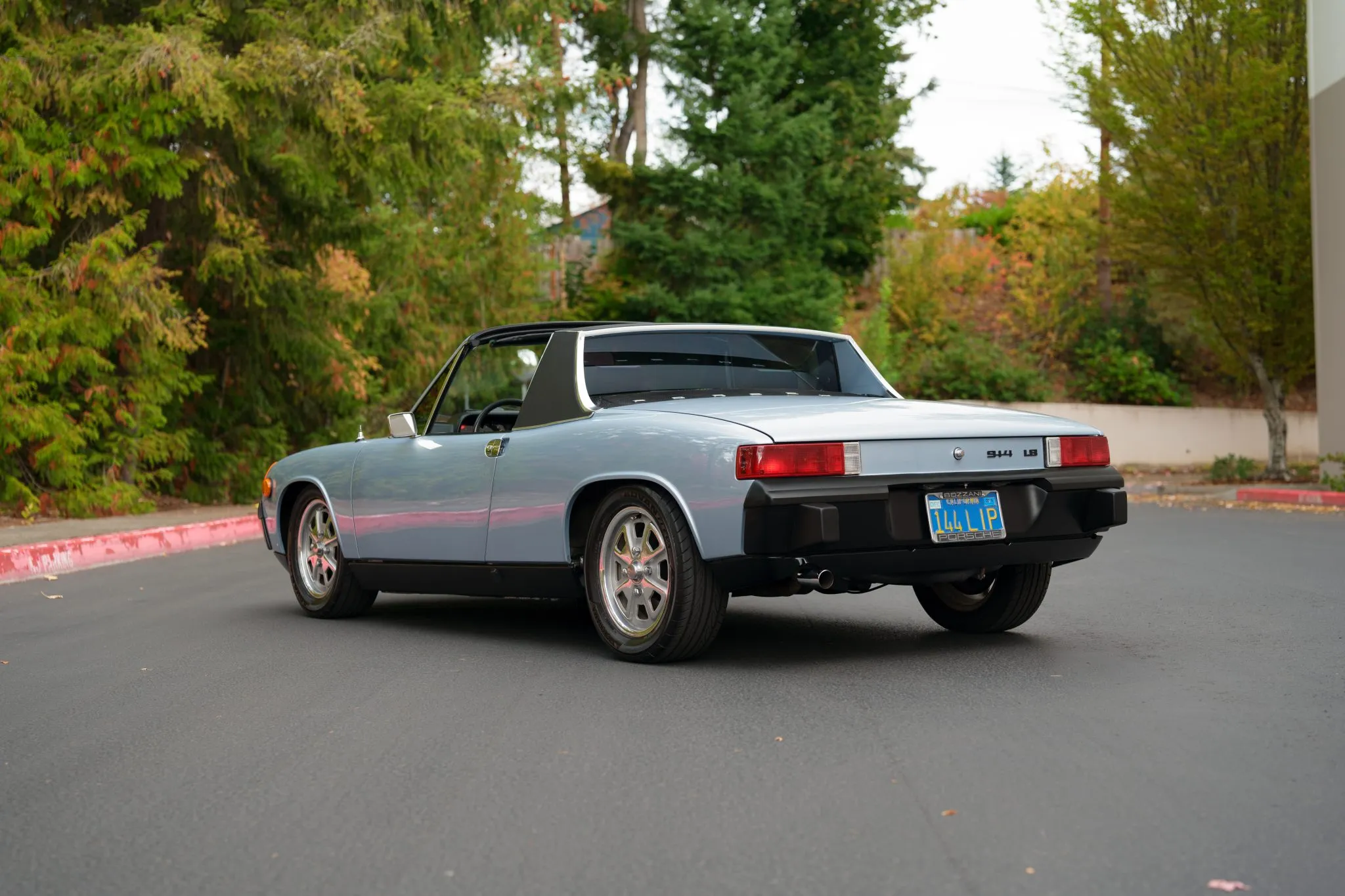 1974 Porsche 914 in Marathon Blue Metallic