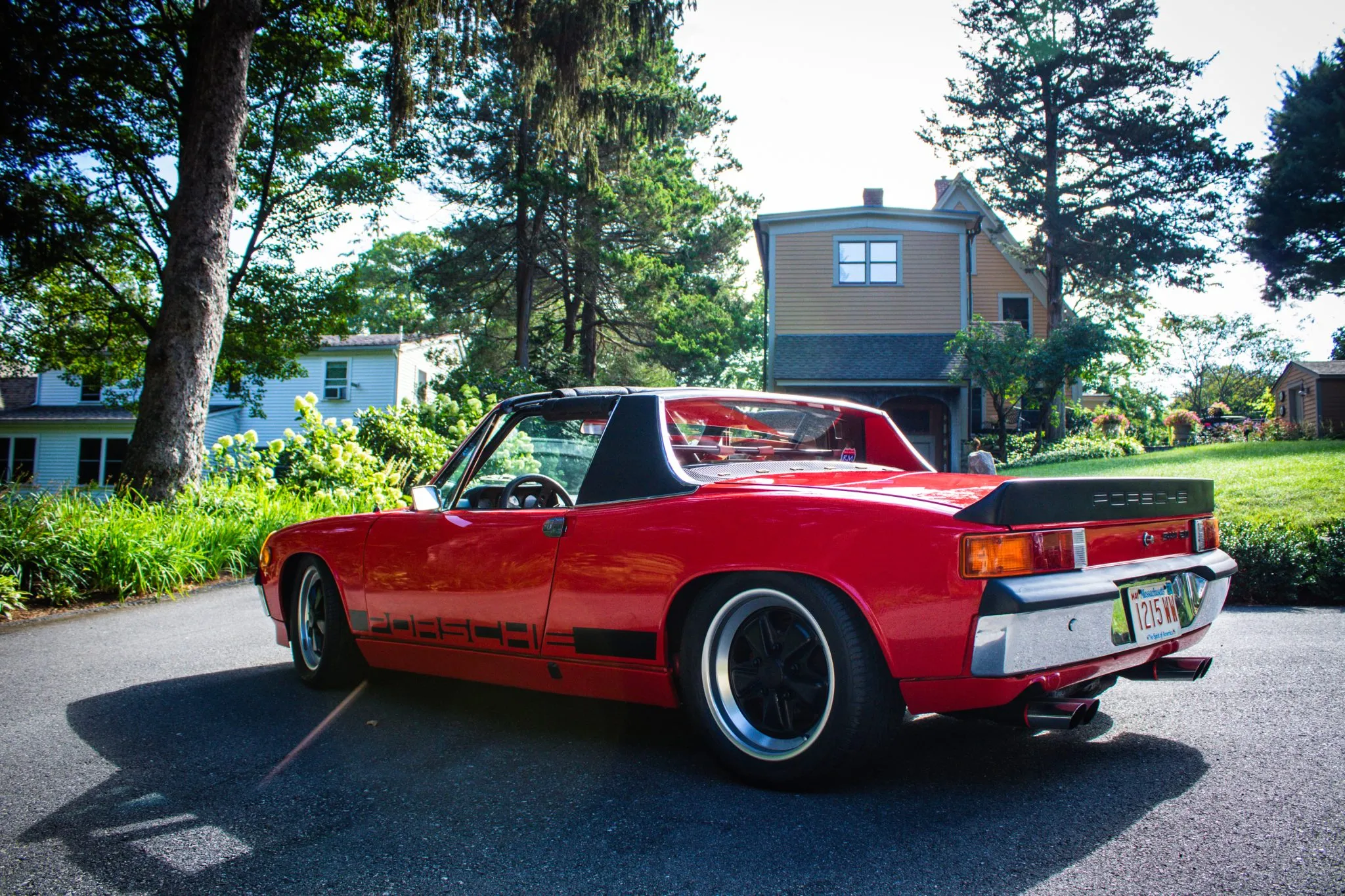1974 Porsche 914 2.0 Track Car in Phoenix Red
