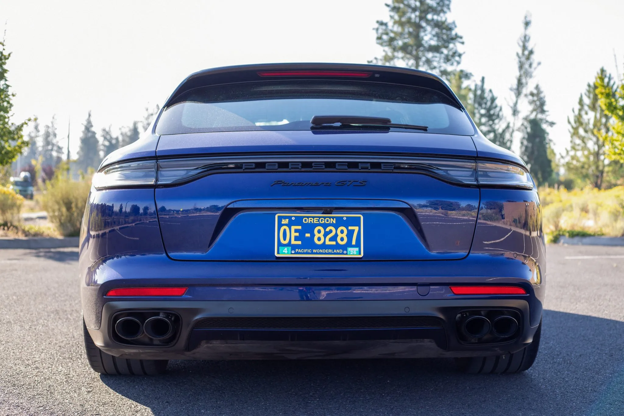 2021 Porsche Panamera GTS Sport Turismo in Gentian Blue Metallic