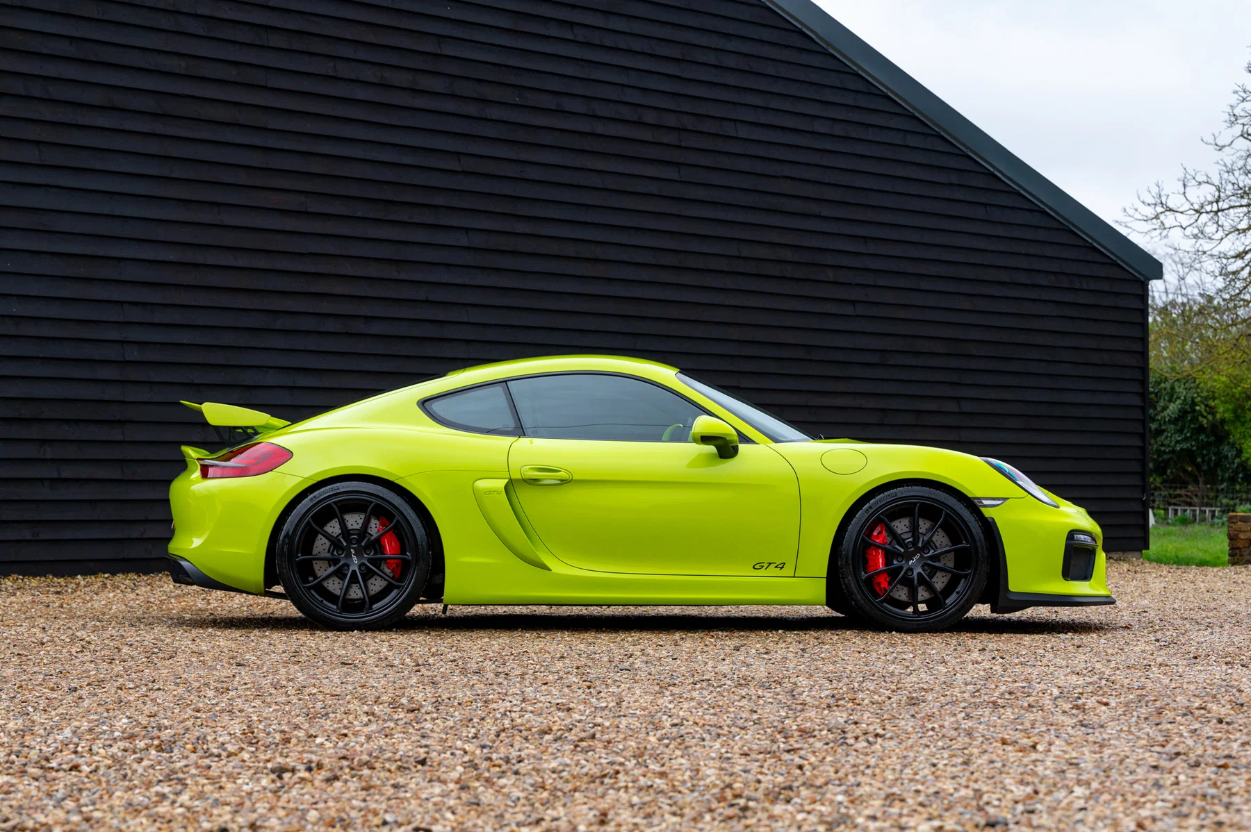 2016 Porsche Cayman GT4 in Birch Green