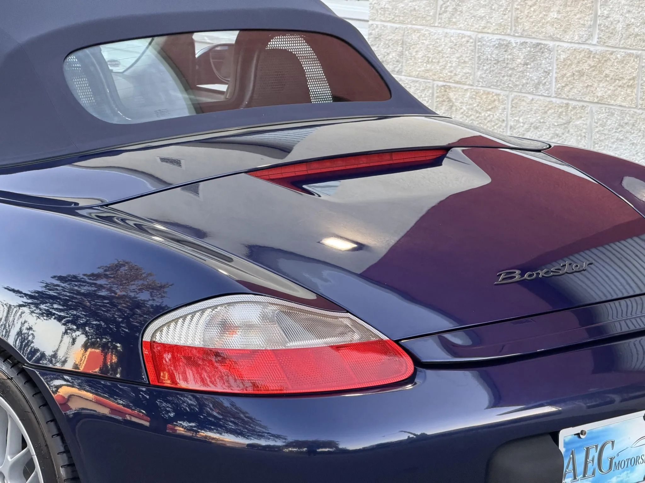 2003 Porsche Boxster in Lapis Blue Metallic