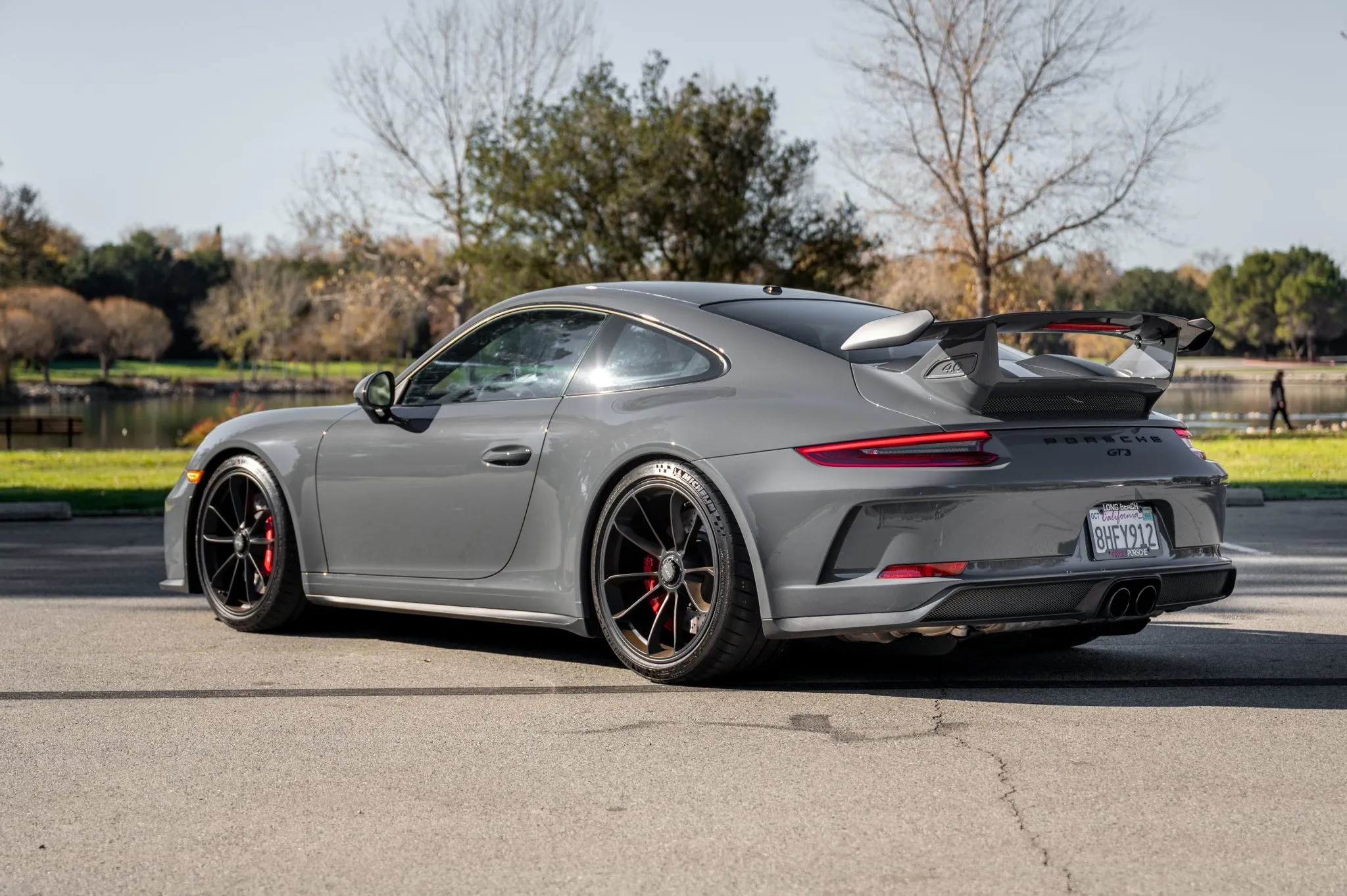 2018 Porsche 911 GT3 in Grigio Telesto Metallic
