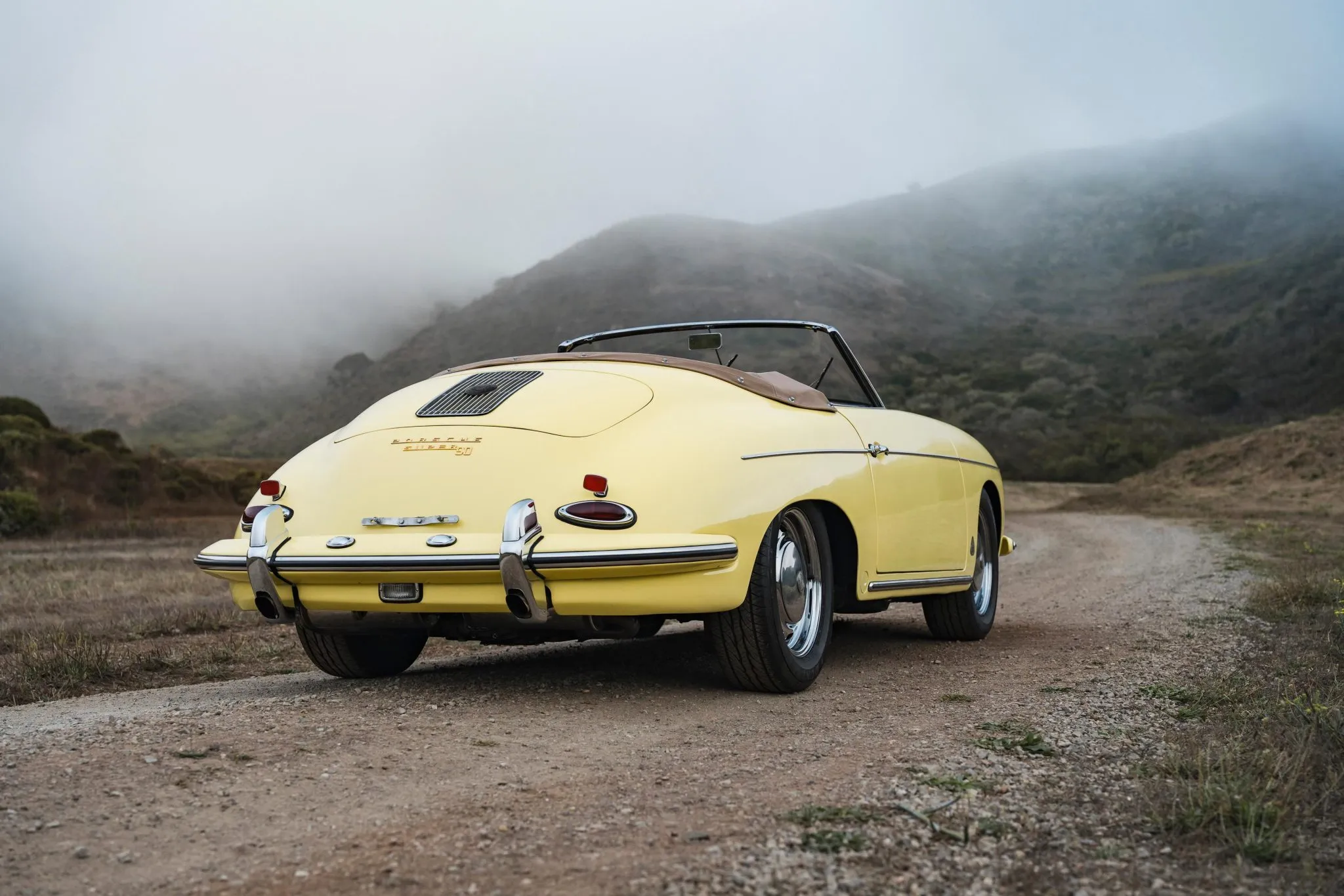 1961 Porsche 356B Roadster in Champagne Yellow