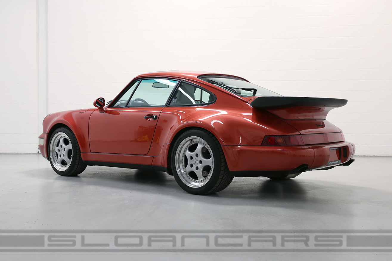 1991 Porsche 911 Turbo in Copper Red Metallic