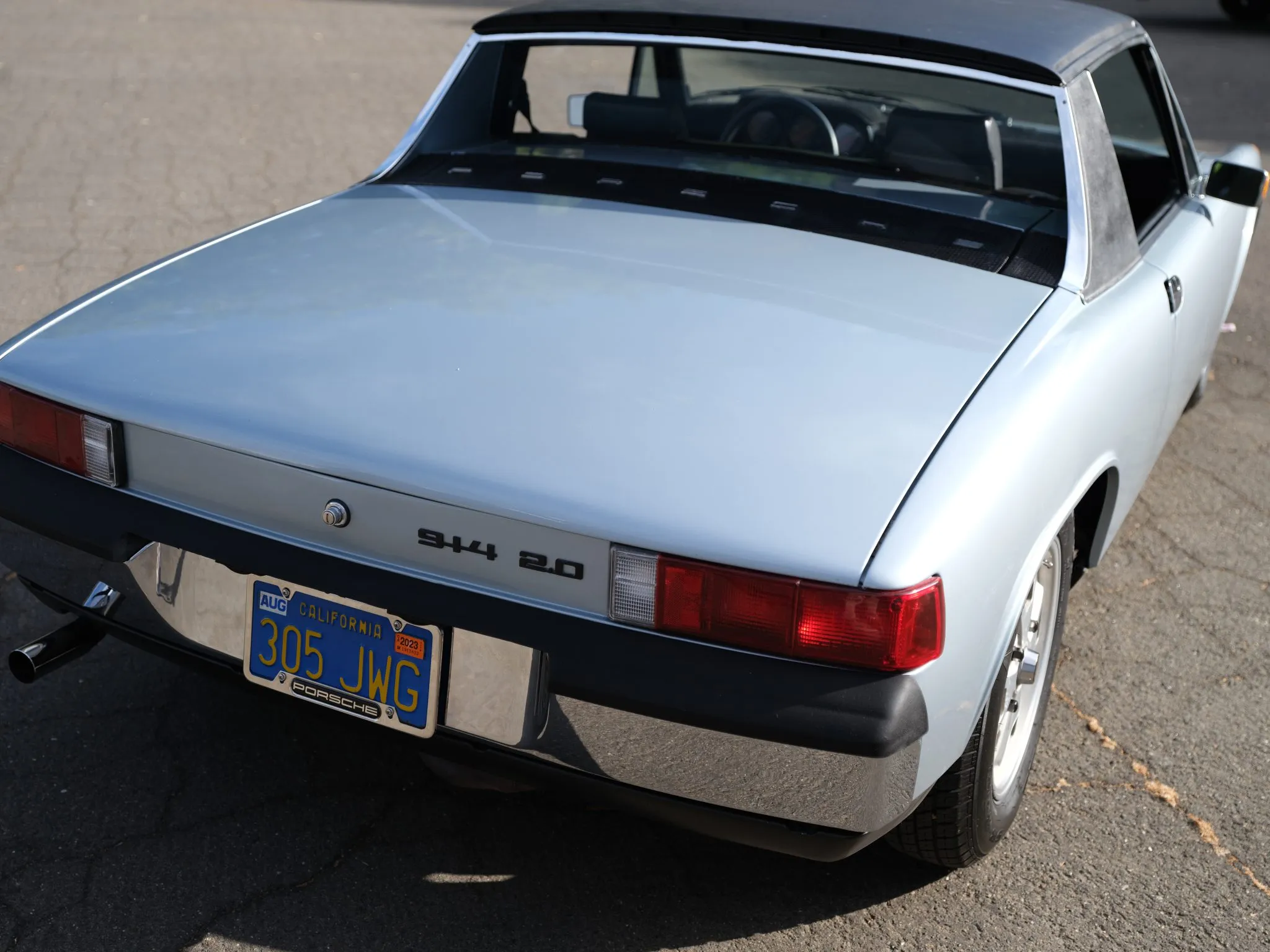 1974 Porsche 914 in Marathon Blue Metallic