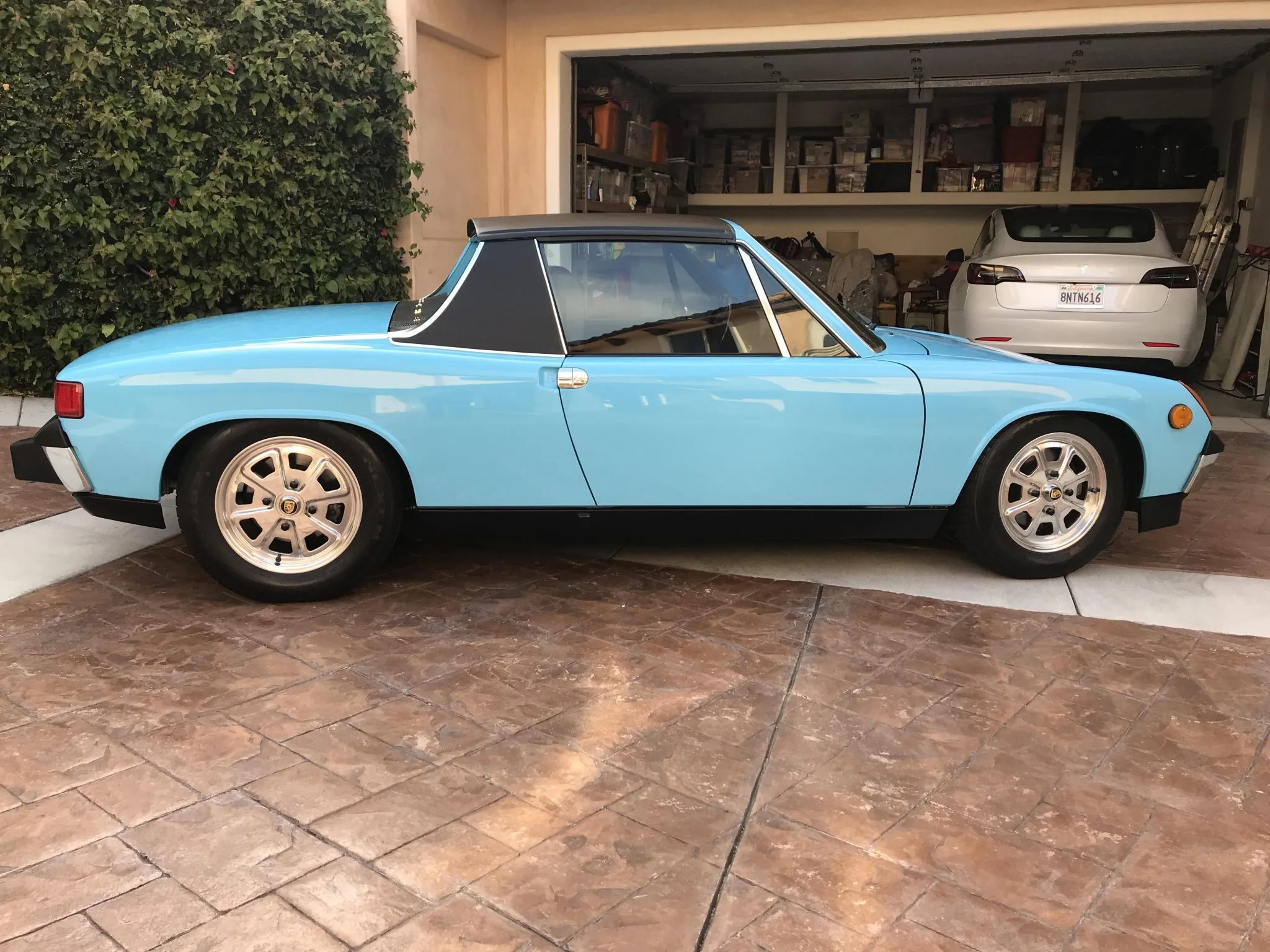 1974 Porsche 914 in Olympic Blue