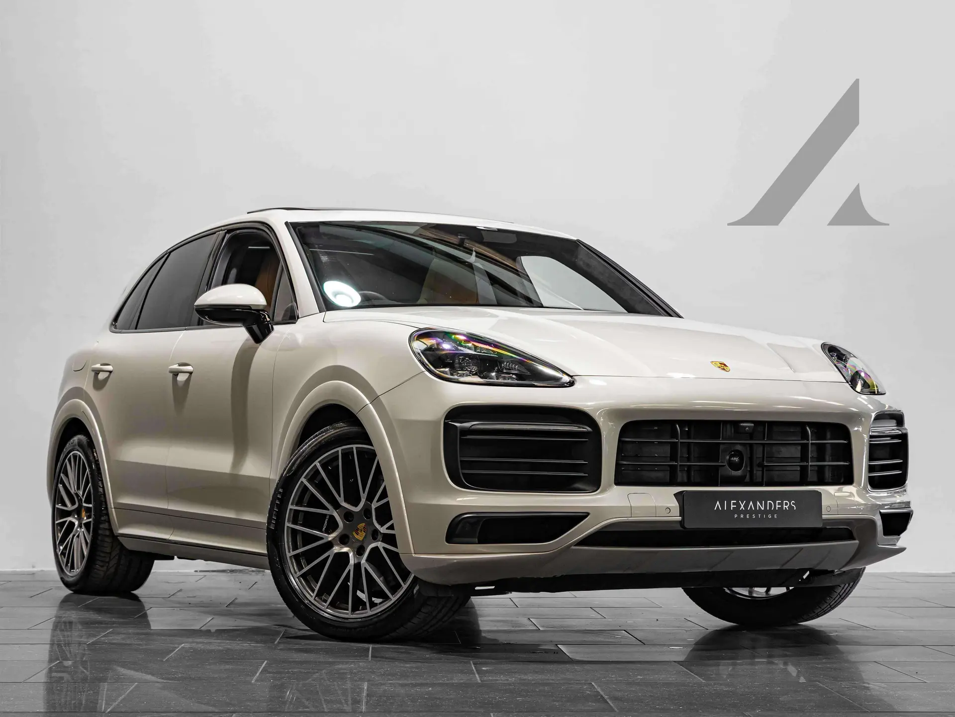 2022 Porsche Cayenne GTS in Cashmere Beige Metallic