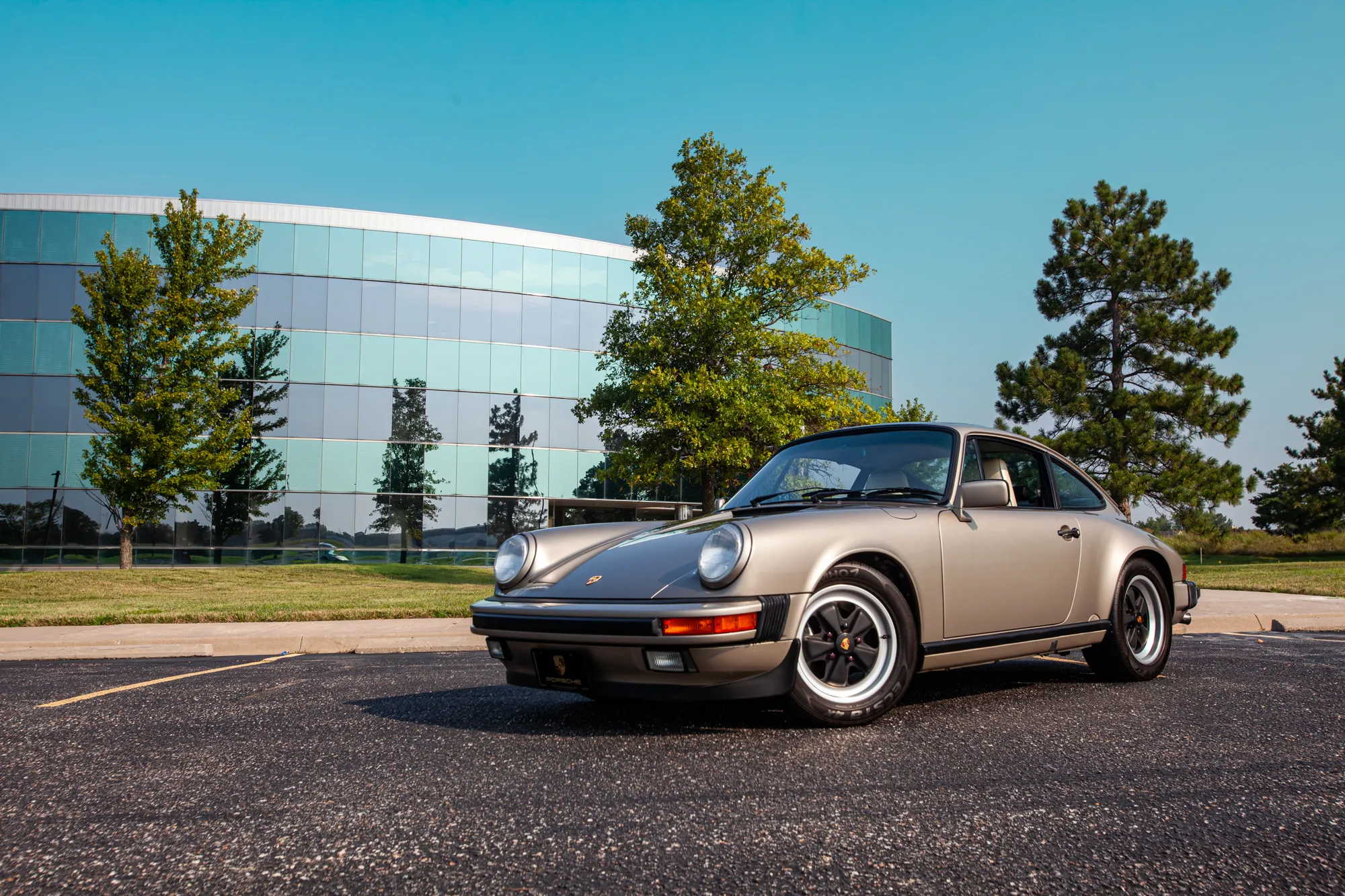 1987 Porsche 911 Carrera Coupe G50 in White Gold Metallic