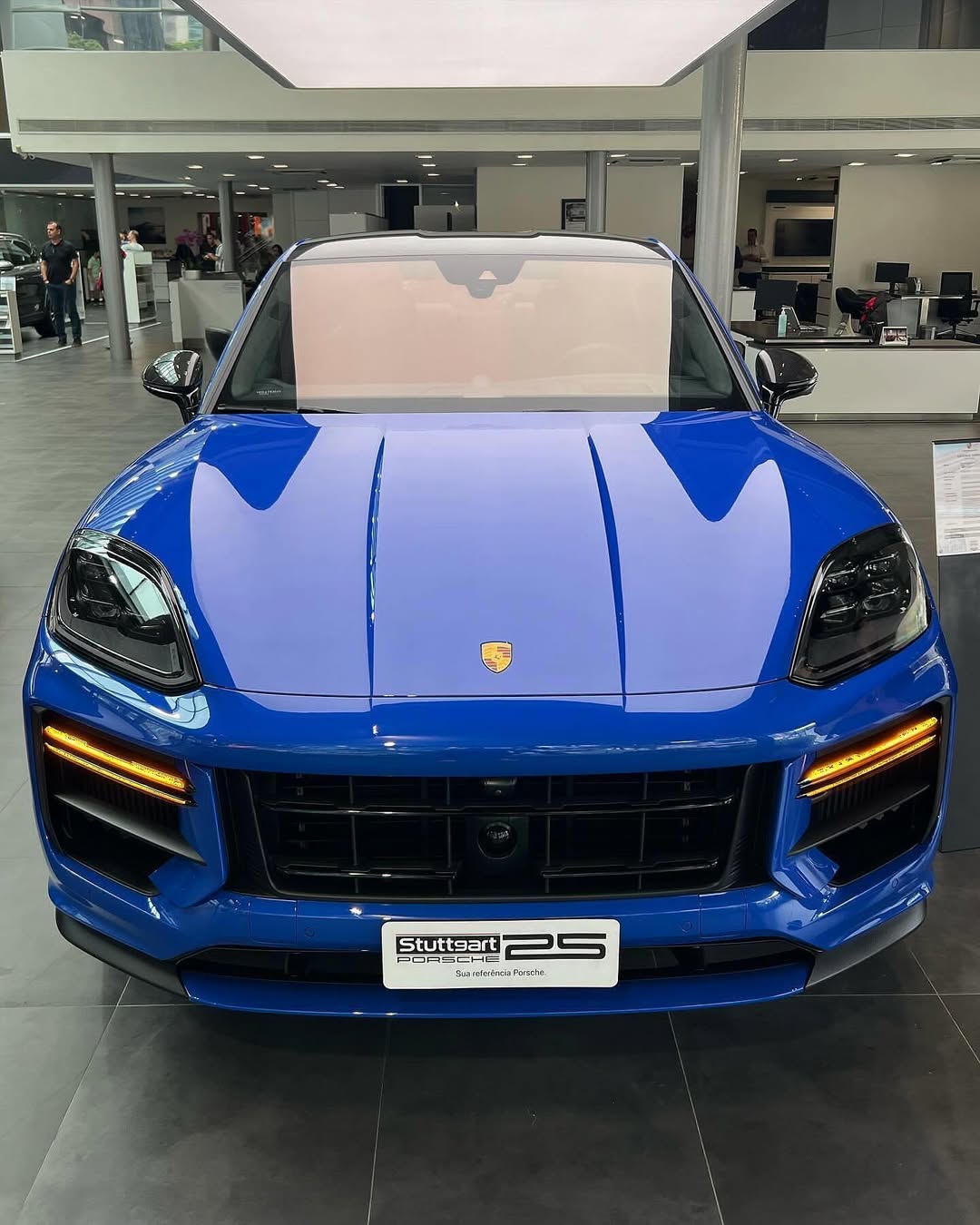 2024 Porsche Cayenne Turbo GT in Nogaro Blue Metallic