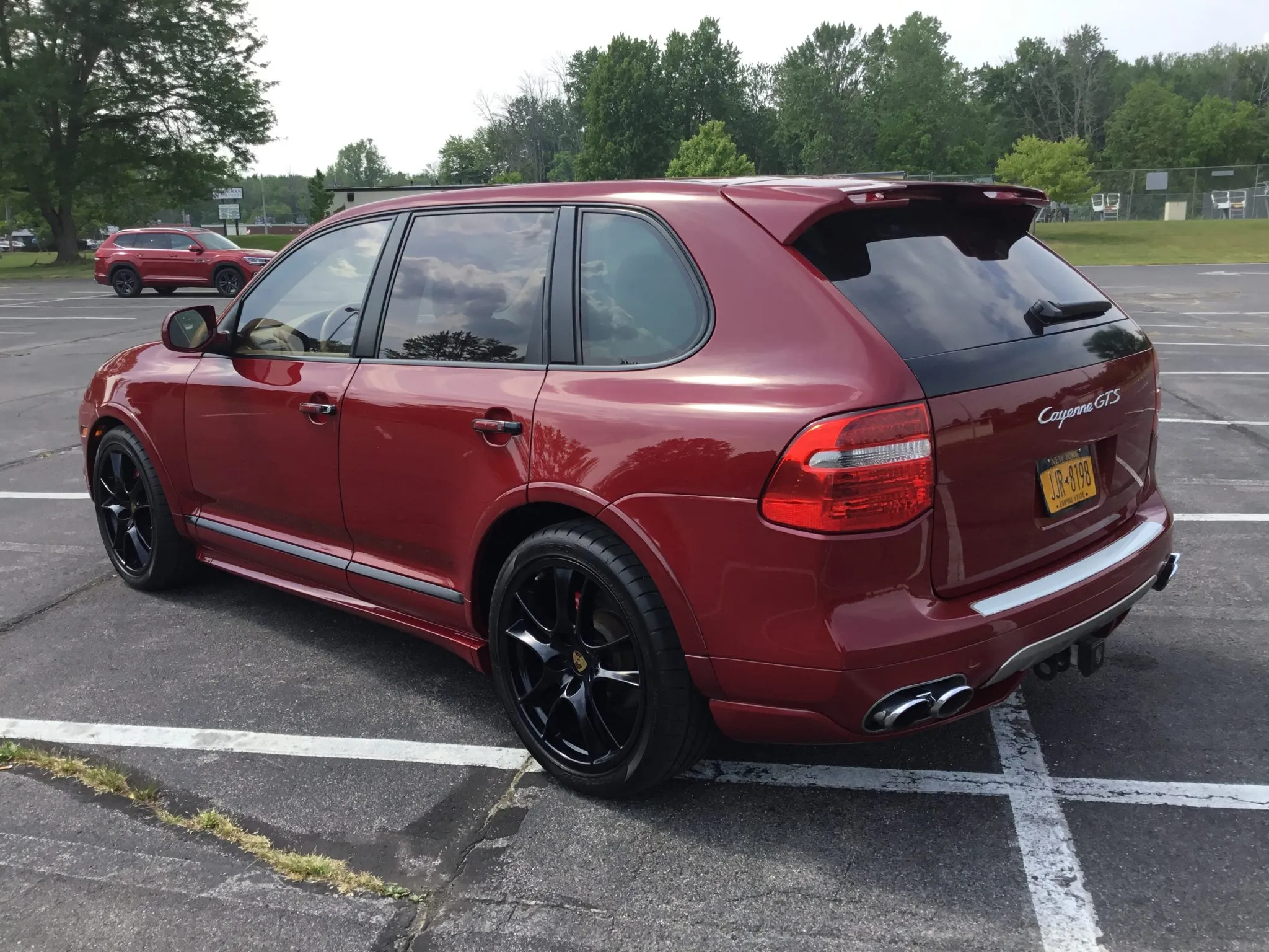 2009 Porsche Cayenne GTS in GTS Red