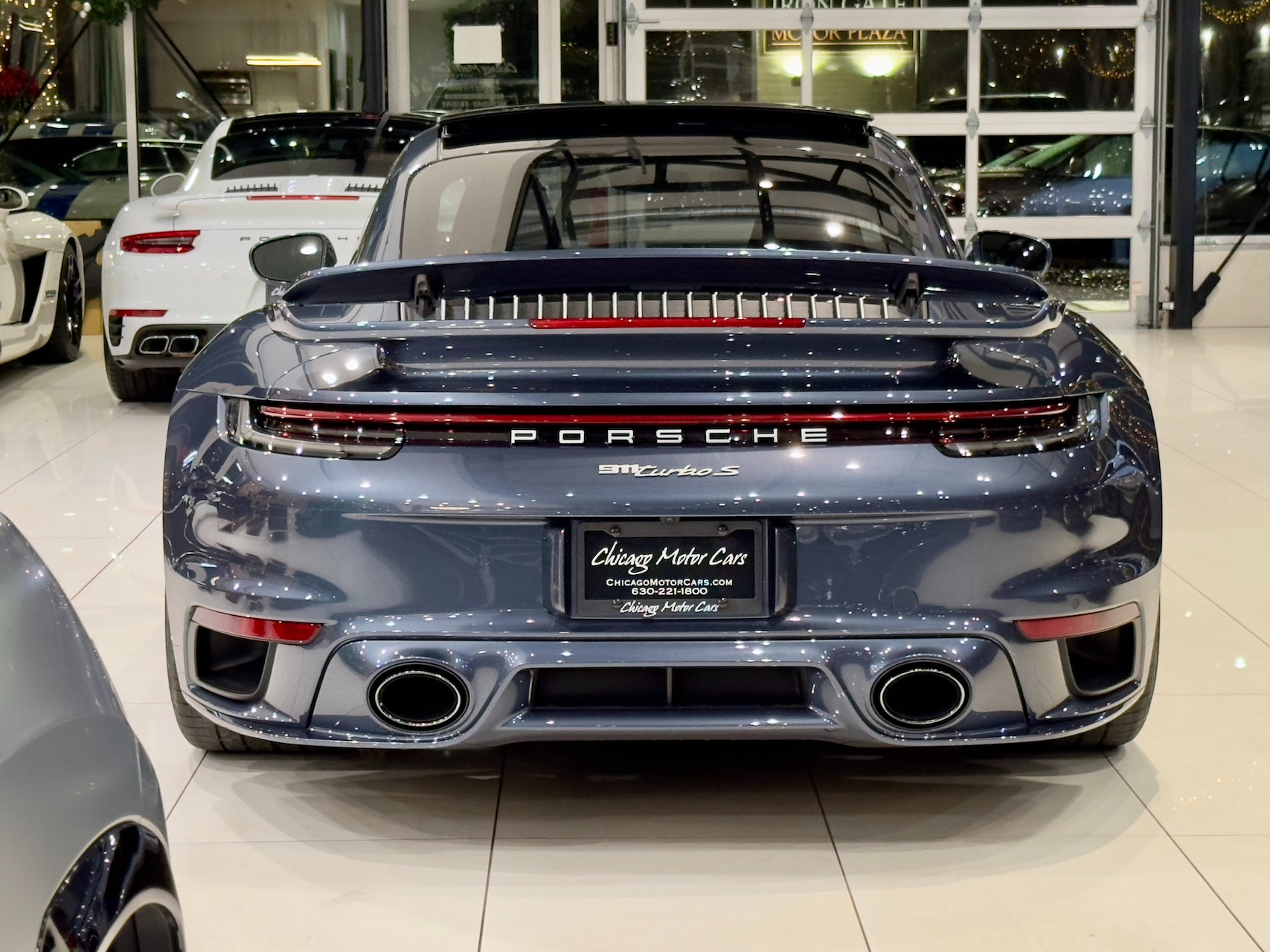 2022 Porsche 911 Turbo S Coupe in Yachting Blue Metallic 