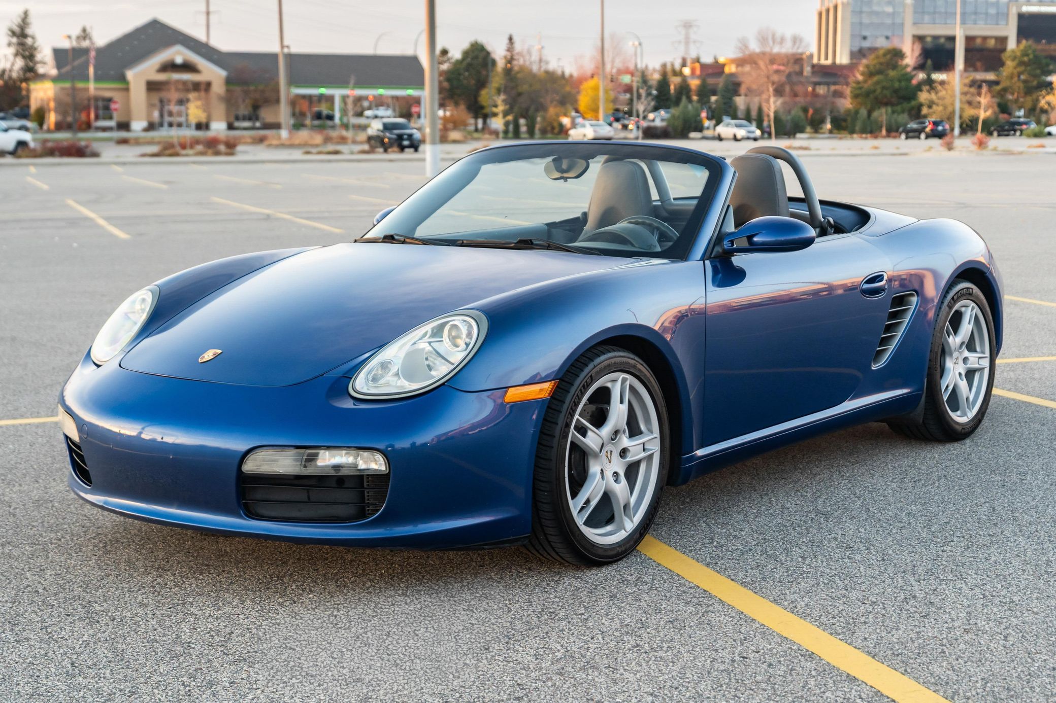 2006 Porsche Boxster in Cobalt Blue Metallic