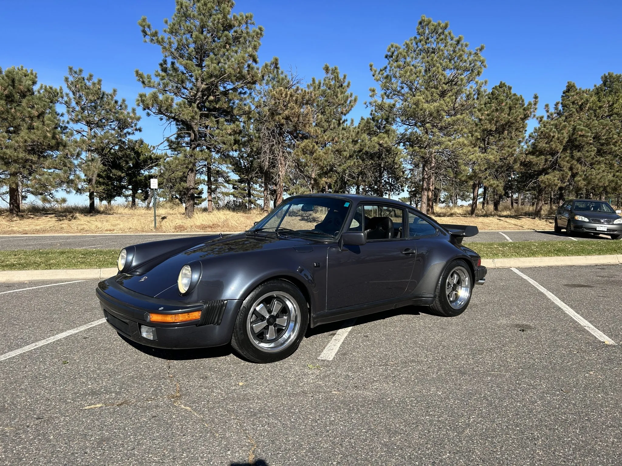 1982 Porsche 911 Turbo in Pacific Blue Metallic