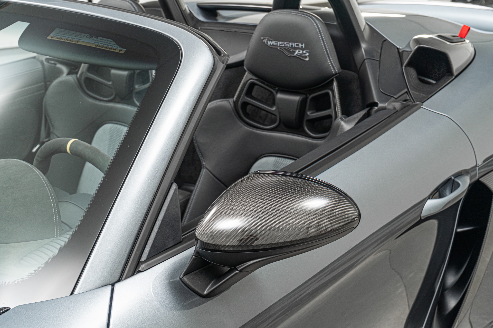 2025 Porsche 718 Spyder RS -36 In Vanadium Grey Metallic