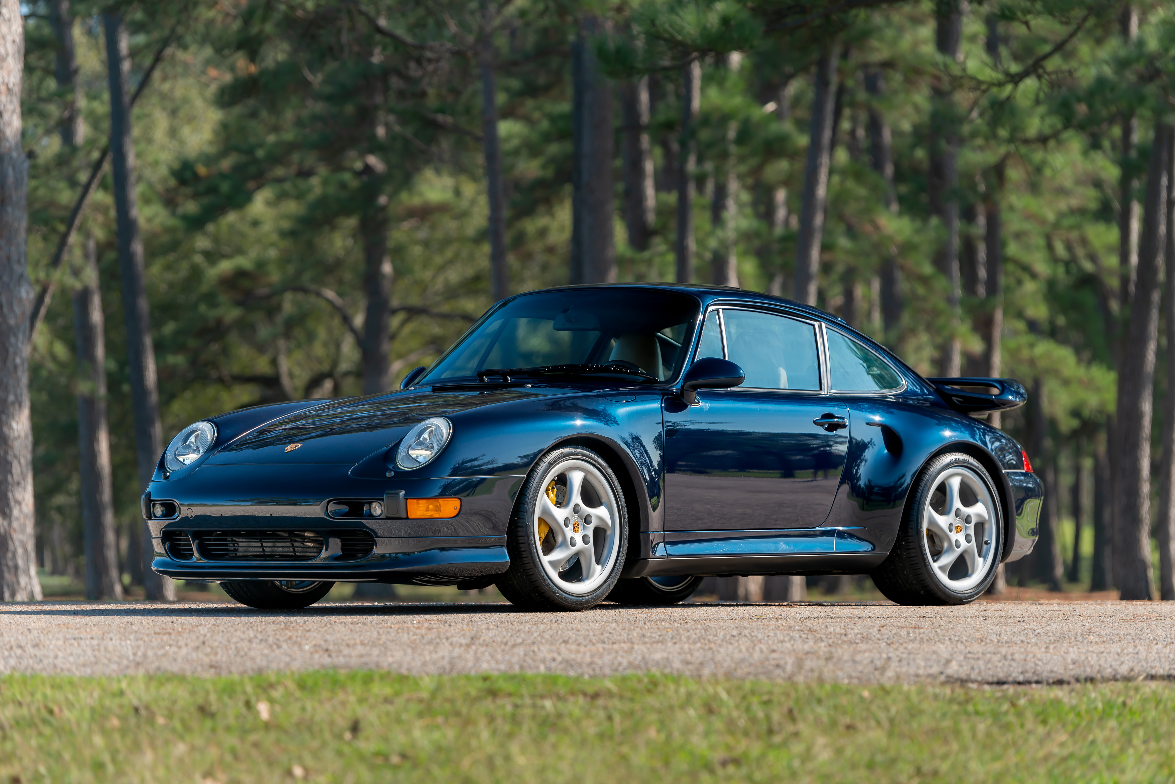 1997 Porsche 911 Turbo S in Ocean Blue Metallic
