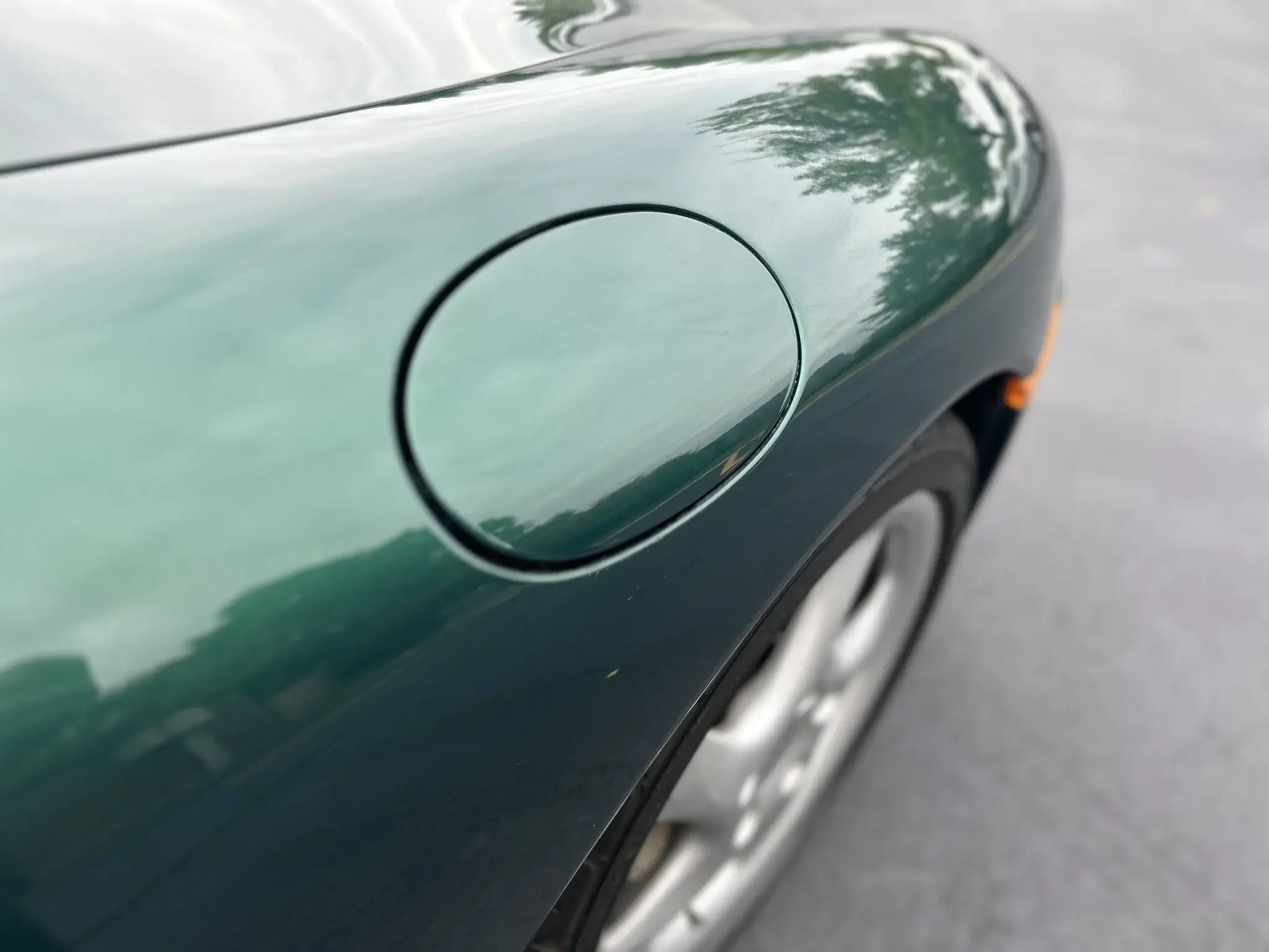 2001 Porsche 911 Carrera 4 Cabriolet in Rainforest Green Metallic