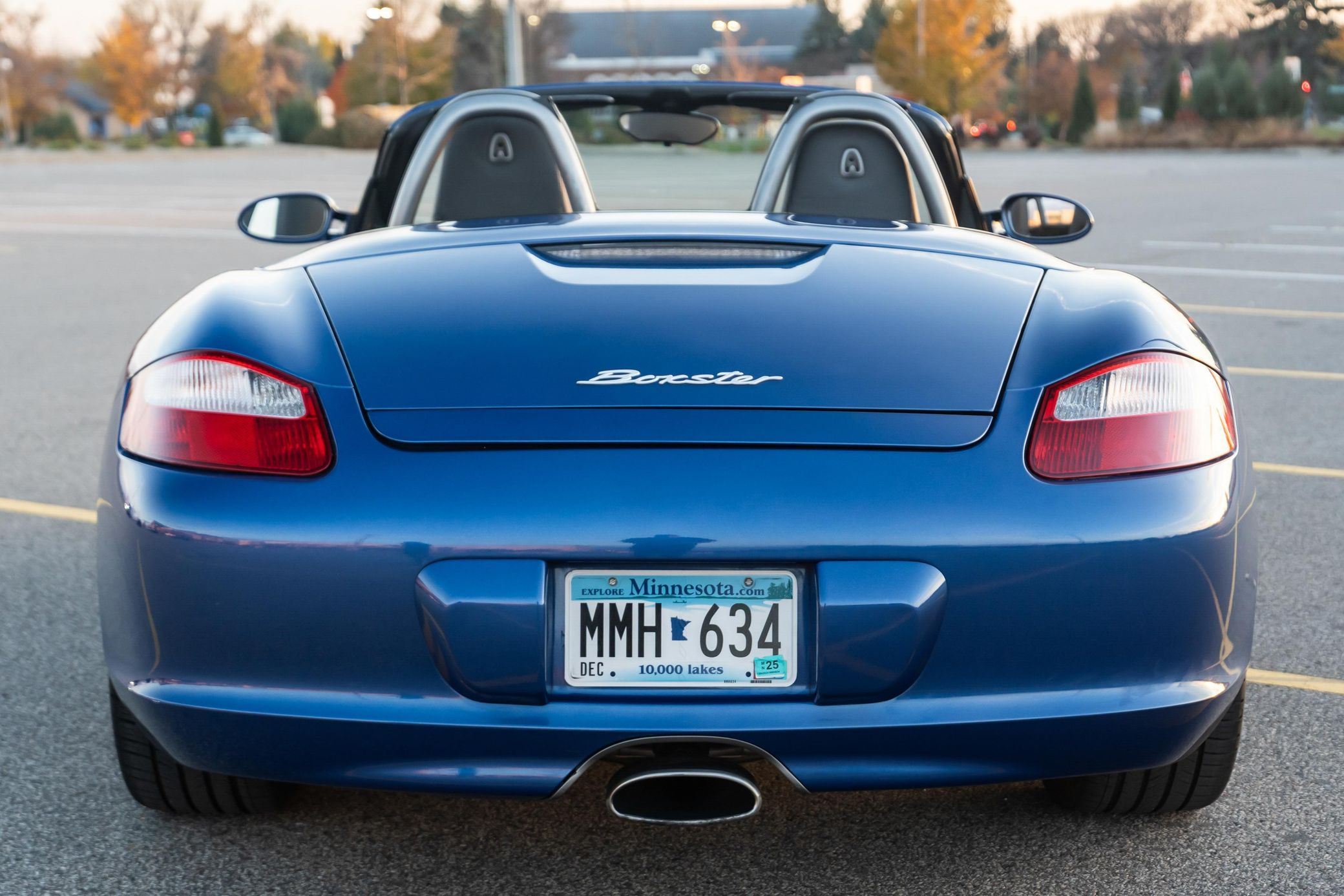 2006 Porsche Boxster in Cobalt Blue Metallic