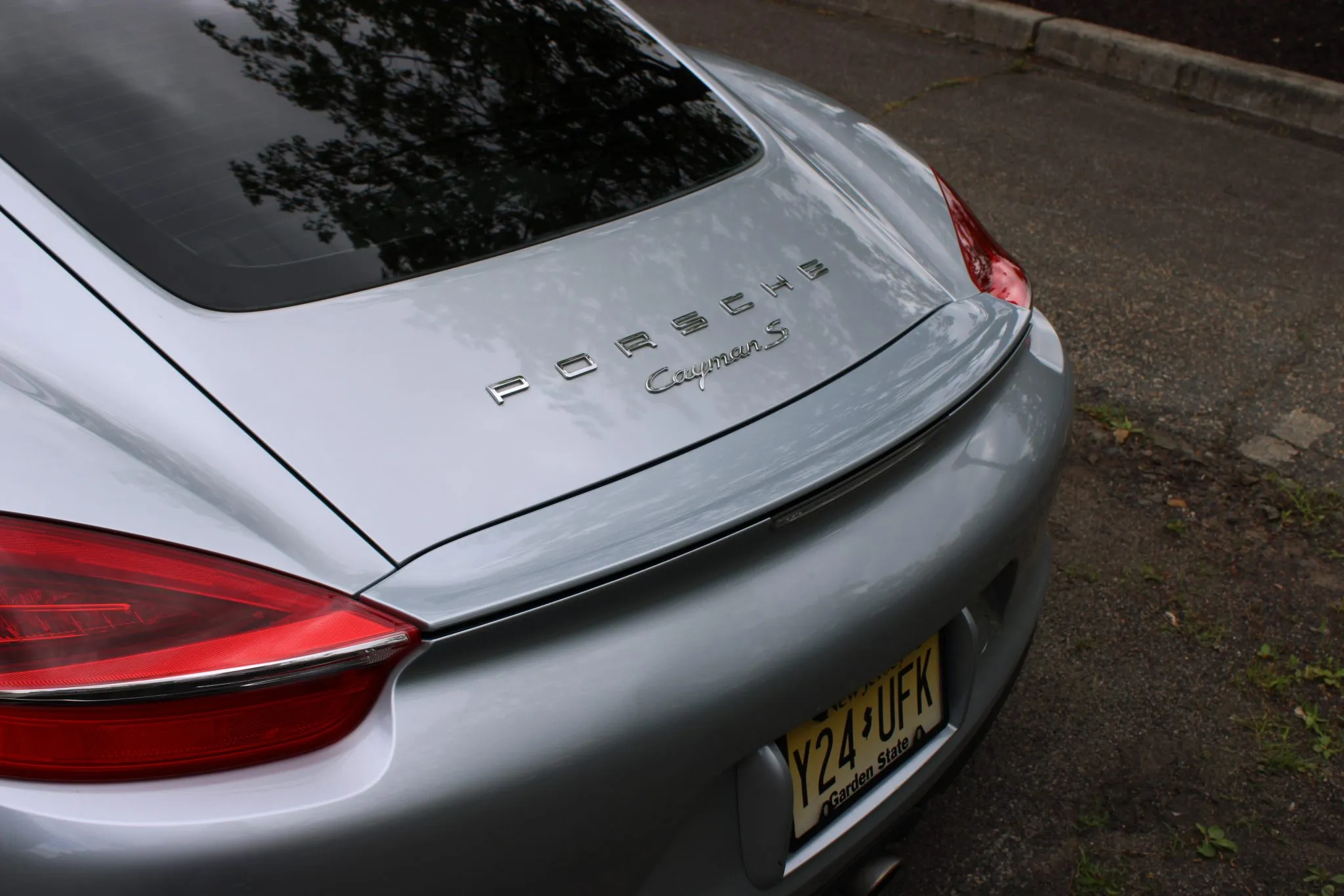 2014 Porsche Cayman S in Rhodium Silver Metallic
