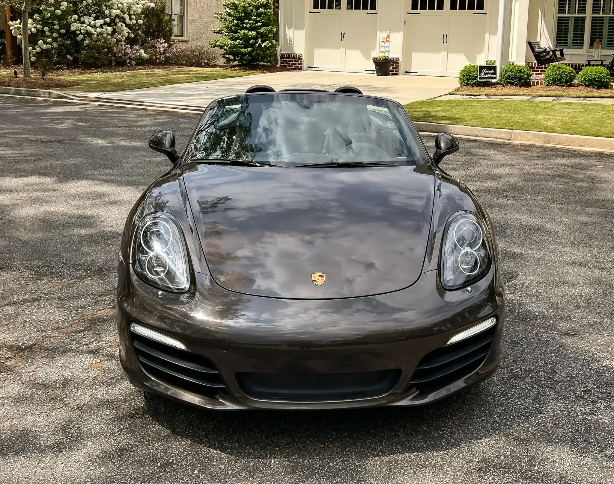 2014 Porsche Boxster S in Anthracite Brown Metallic