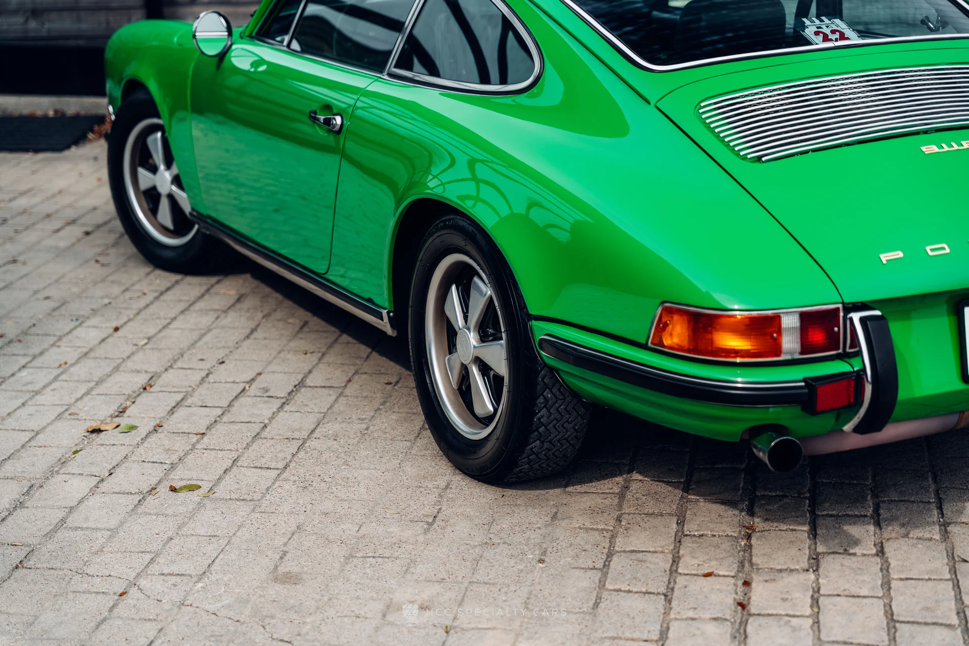 1970 Porsche 911E in Conda Green