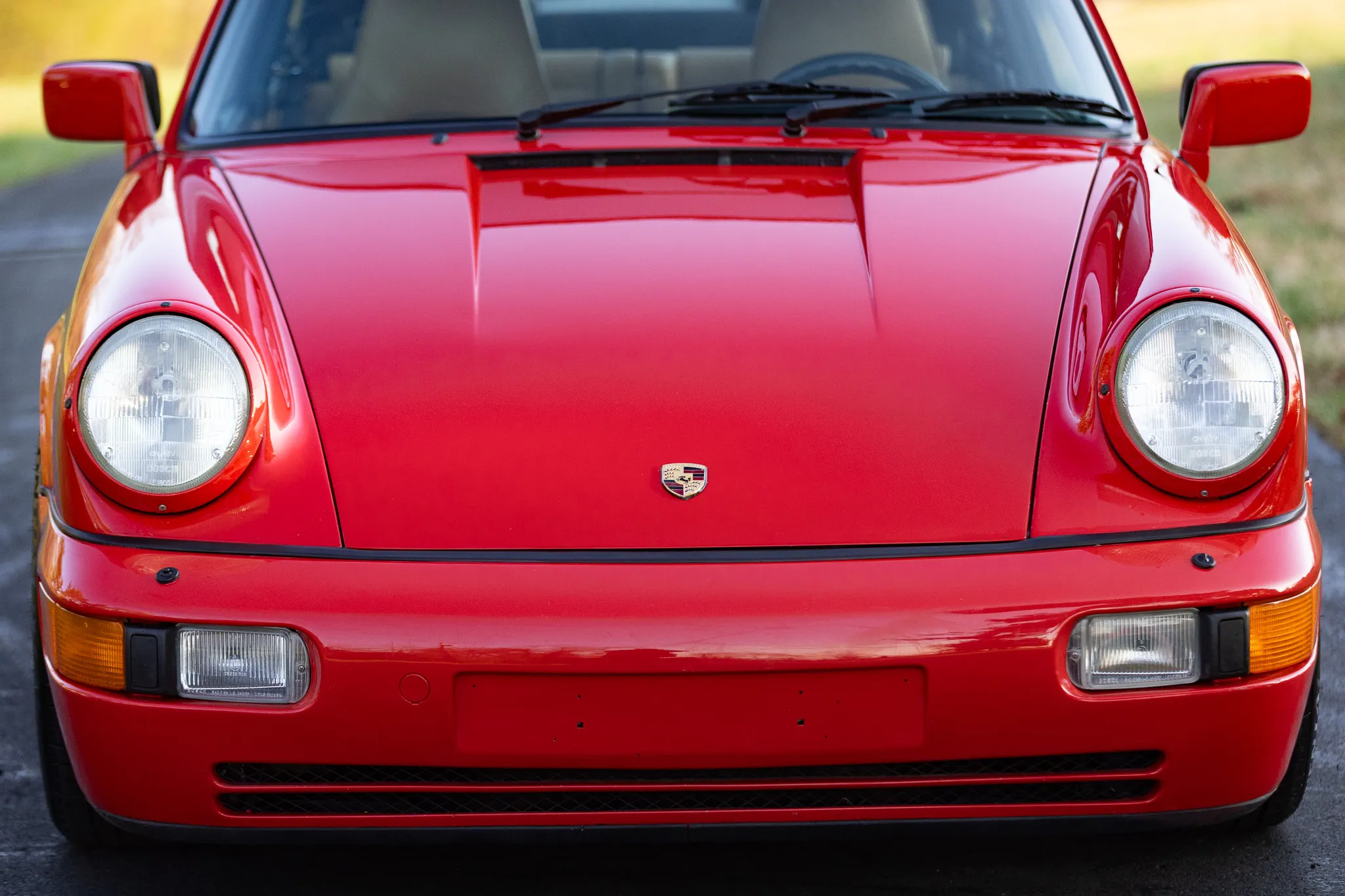 1990 Porsche 911 Carrera 4 Coupe in Guards Red