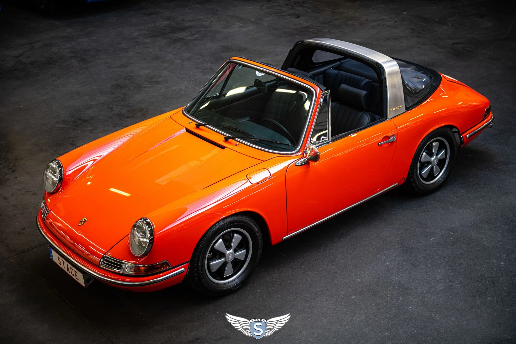 1968 Porsche 911 Targa in Blood Orange
